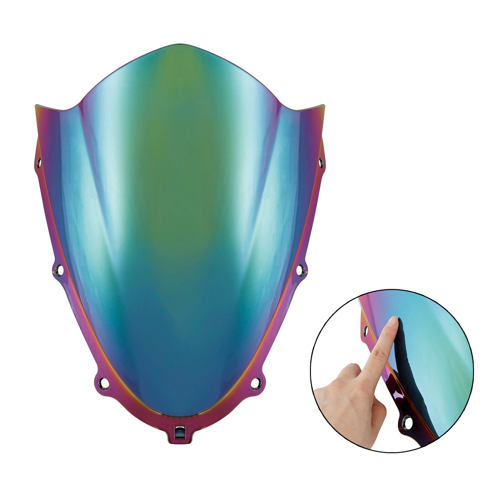 2018-2022 Suzuki GSXR125 GSXR150 Černé sklo čelného skla