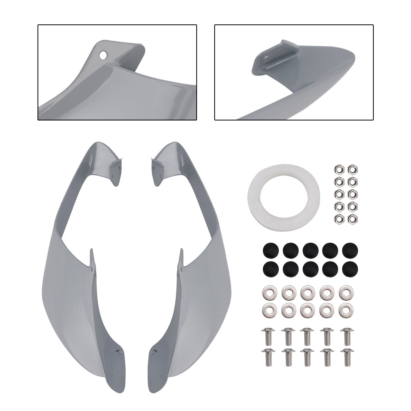 2021-2024 Yamaha YZF R1 R1M ailes latérales avant ailes becquet carénage
