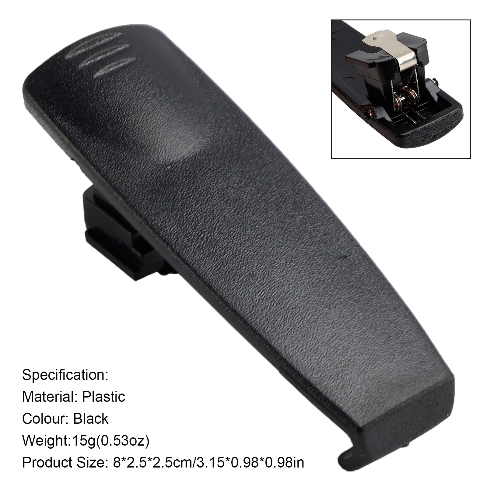 1PCS Two Way Radio SL1M Belt Clip For Sepura STP8000 STP8040 STP9000 Back Clip