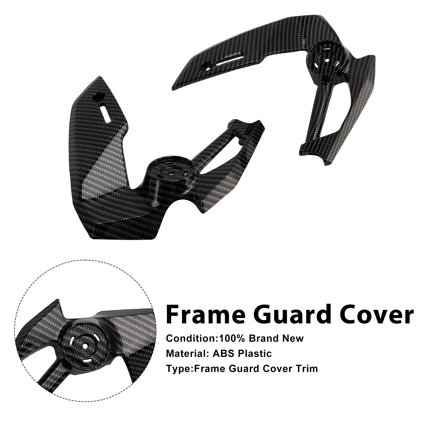 Carénage de protection du couvercle latéral du cadre Kawasaki Z900 2025-2026