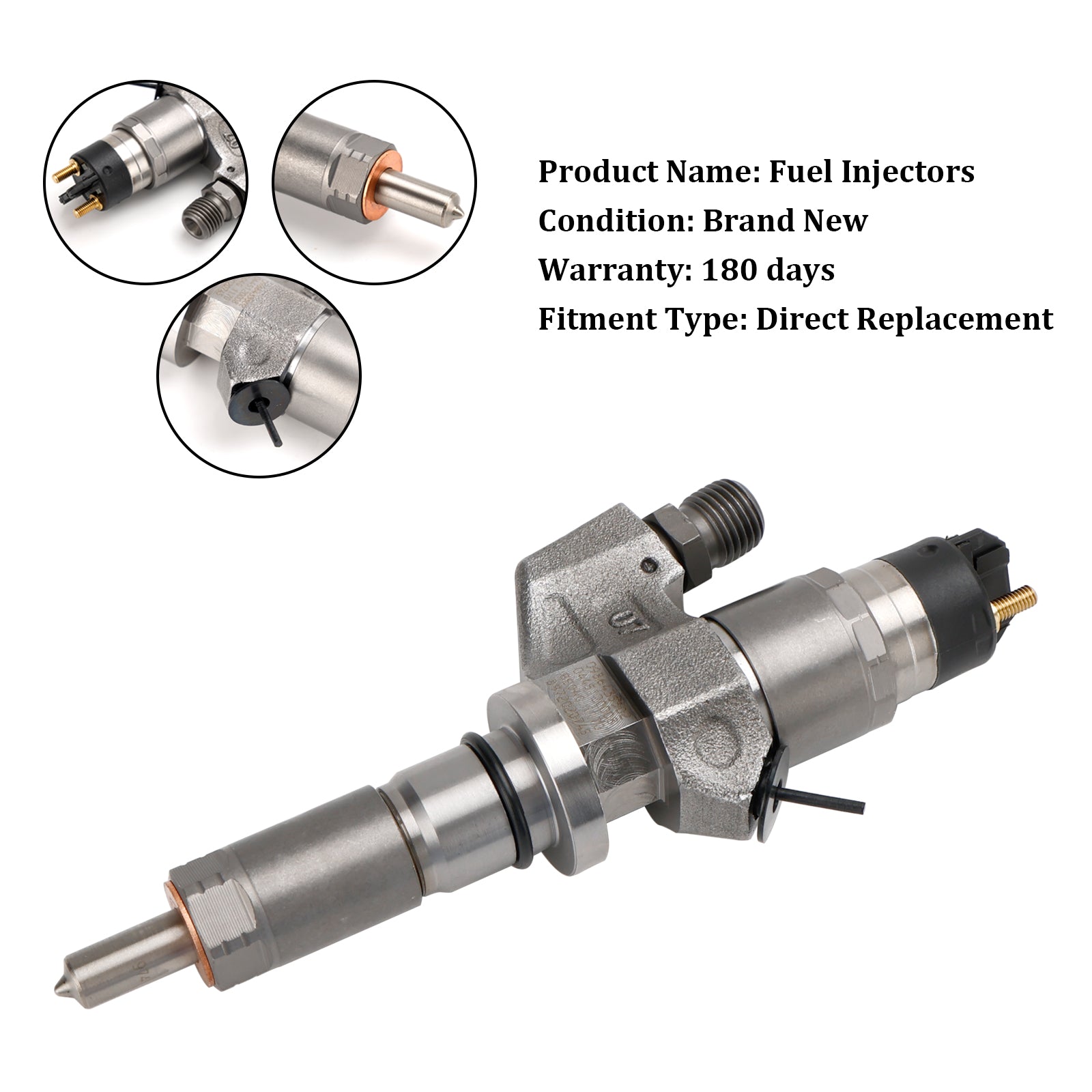 1PCS Fuel Injector 0445120008 Fit Duramax Fit Chevy Silverado 2001-2004.5