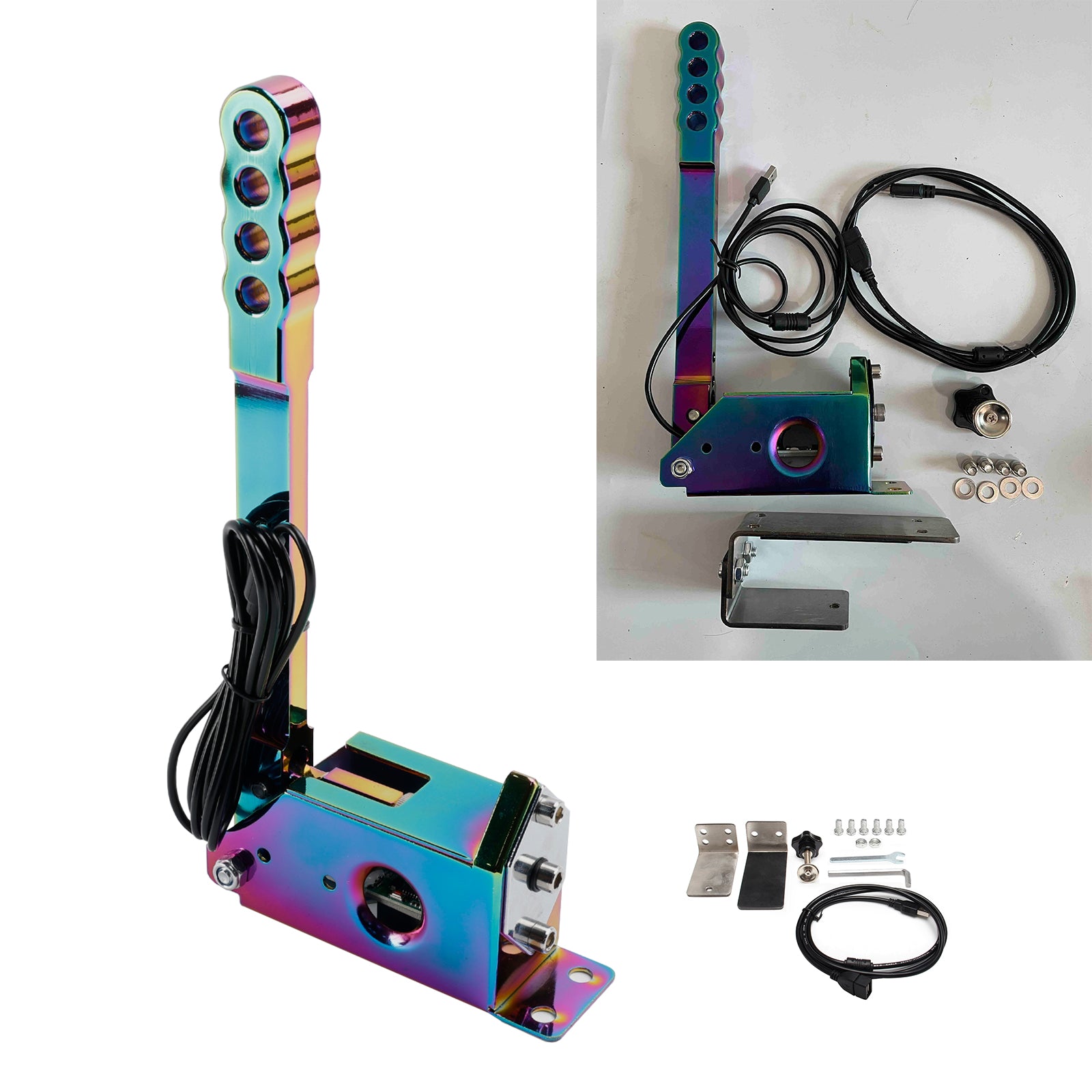 Pre závodné hry G25/G27/G29/T300/T500 pre ASSETTO PC 14BIT SIM USB RANGRAKE BRAKE