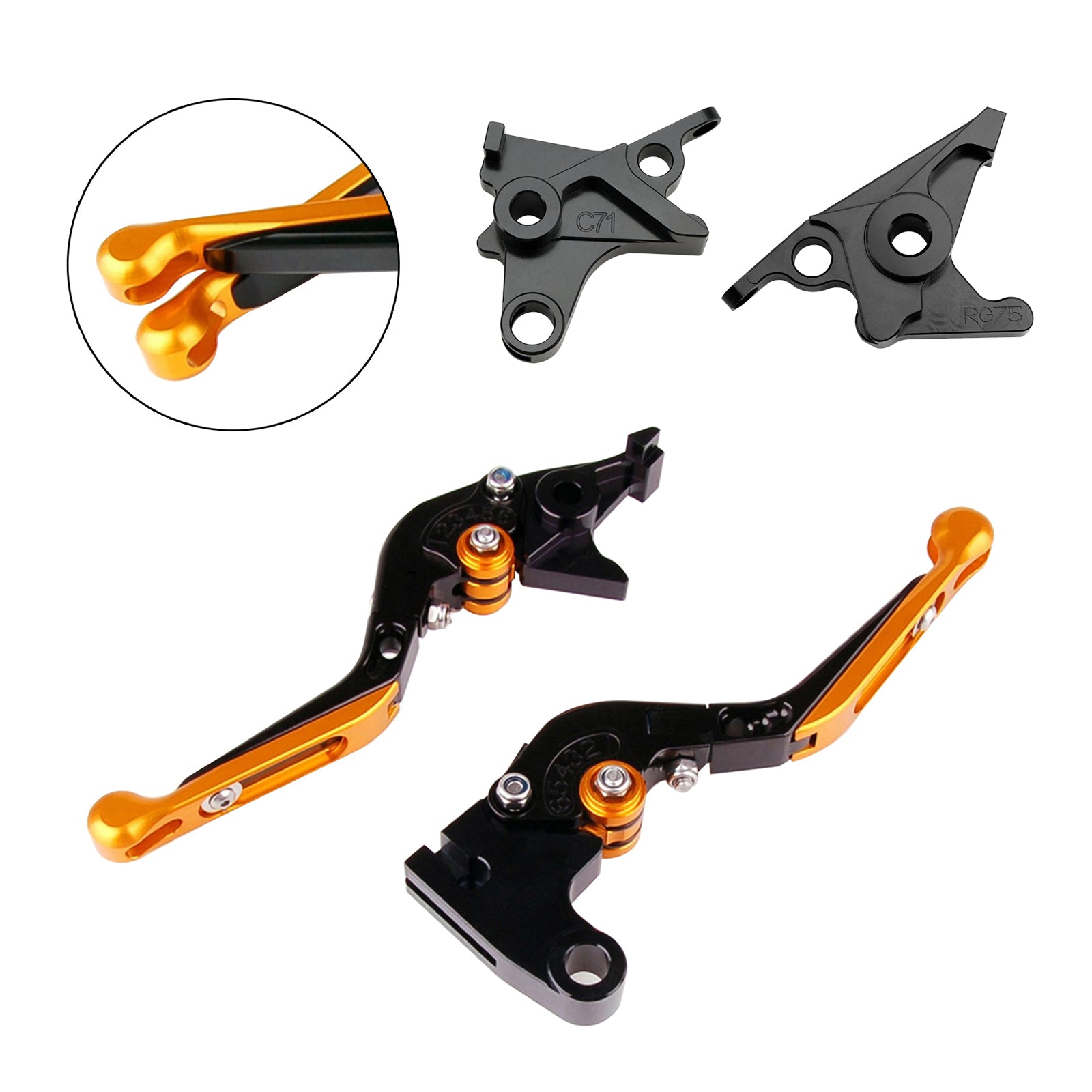 Alavajão de freio de embreagem ajustável para BMW R Nine T /Pure /Racer 2017-2023