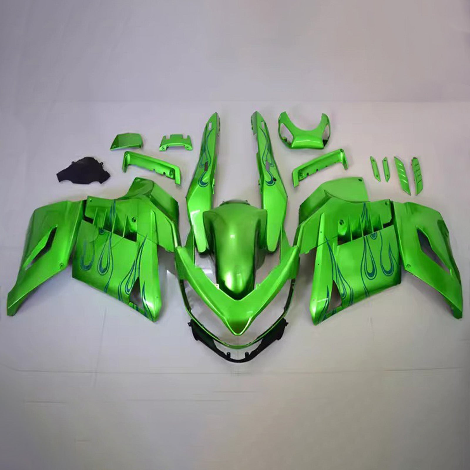 Injection Fairing Kit Bodywork fit For Kawasaki ZX14R ZZR1400 2006-2011