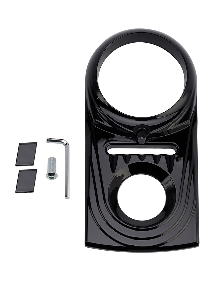 Gas Tank Dash Panel Insert Cover For Softail FLSTC FXST Street Glide