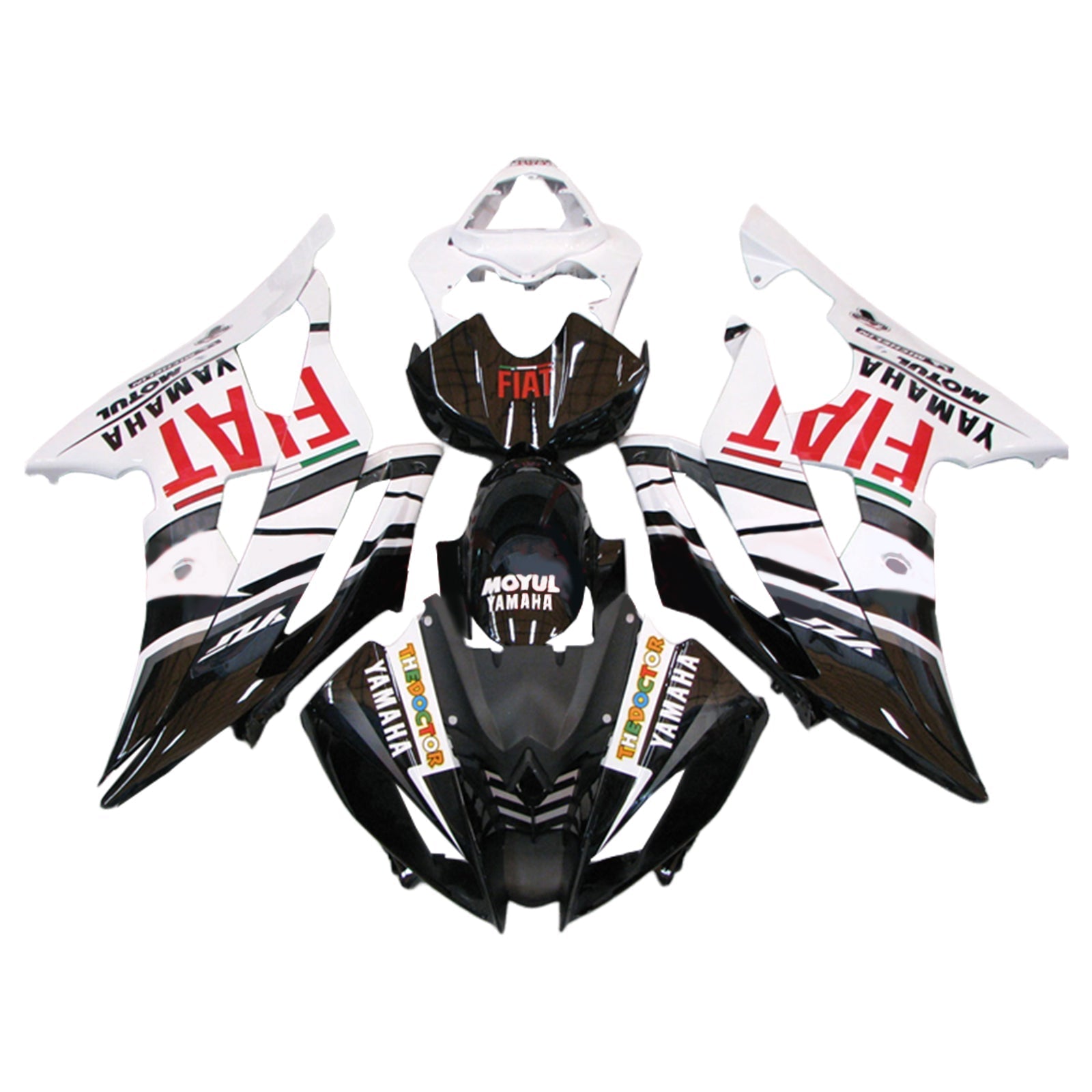 2008-2016 YAMAHA YZF 600 R6 Fairing Kit Bodywork Plastic ABS