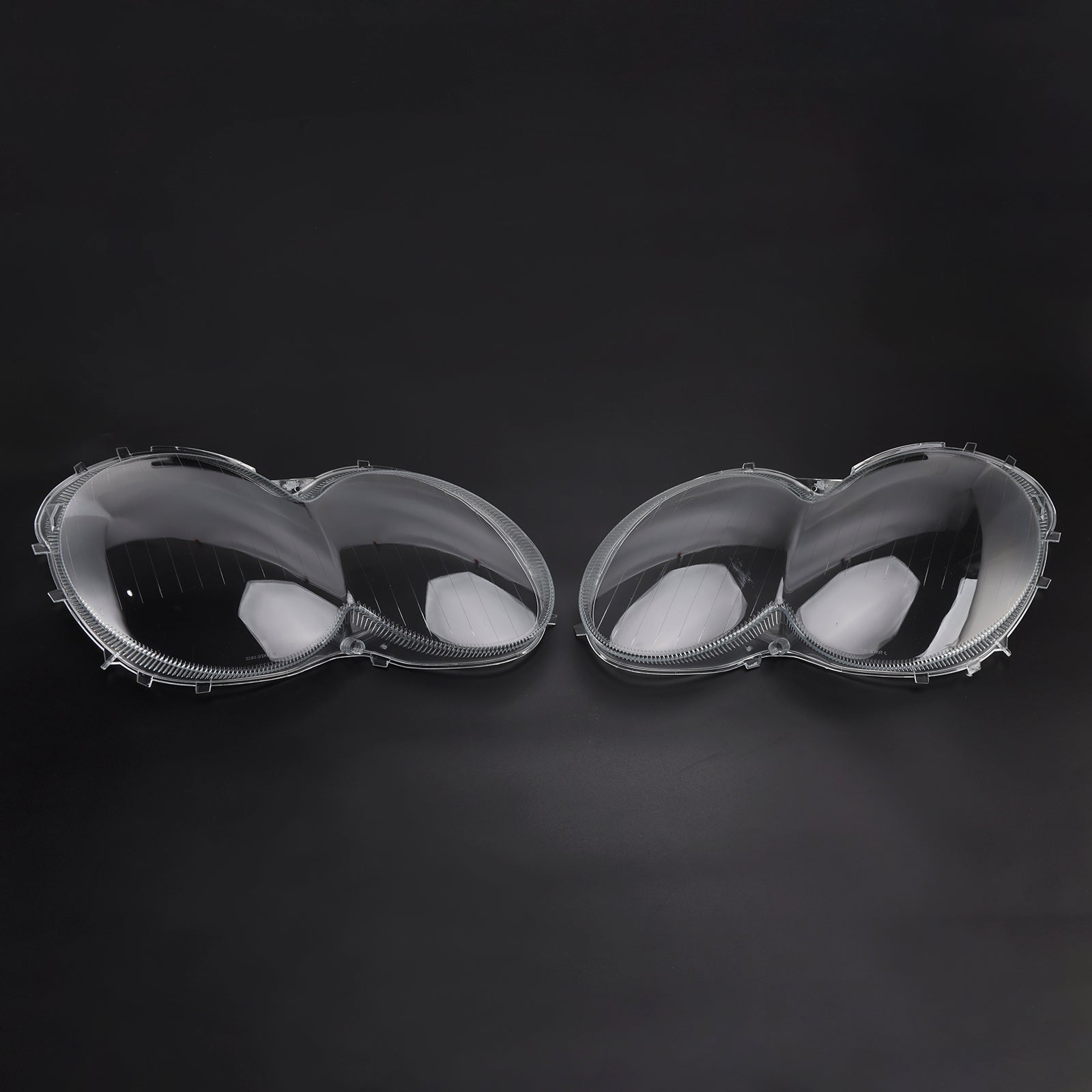 2003-2008 Benz W230/R230 SL500 SL600 2 stuks koplampbehuizing lenskap + lijm