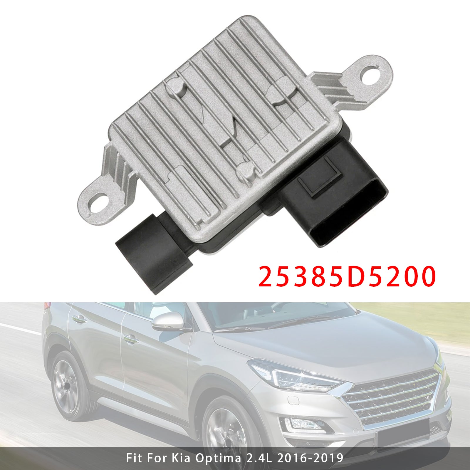 2016-2019 Kia Optima 2.4L radiateurventilatorregelmodule 25385D5200