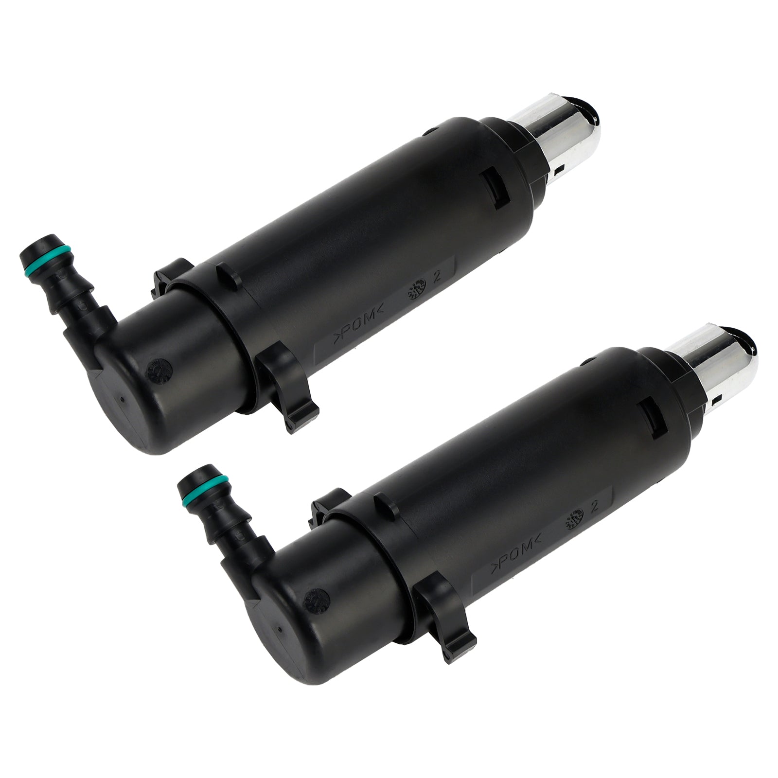 2010-2016 Porsche Pana Meira 1 Pair Front Headlight Spray Washer Nozzle 97062813300