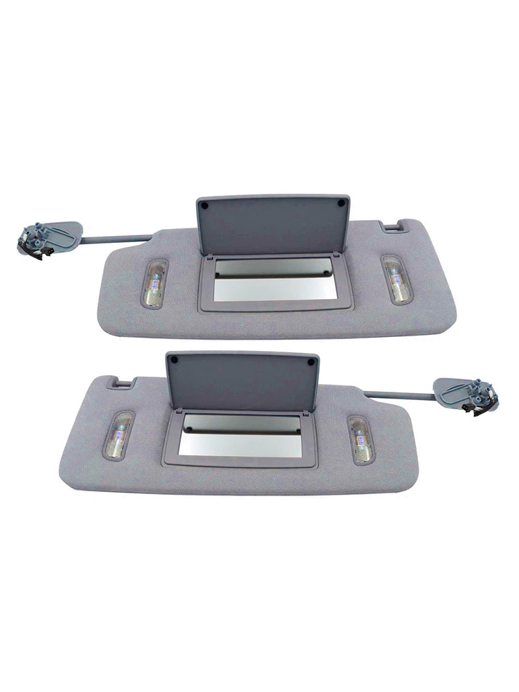 2 piezas de visera solar gris izquierda & Derecho 22870346 23459643 Para Nissan Altima 2013-2018