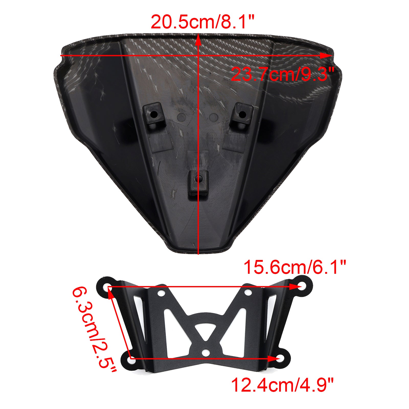 2021-2023 YAMAHA MT-09 MT09 Pare-brise Pare-brise
