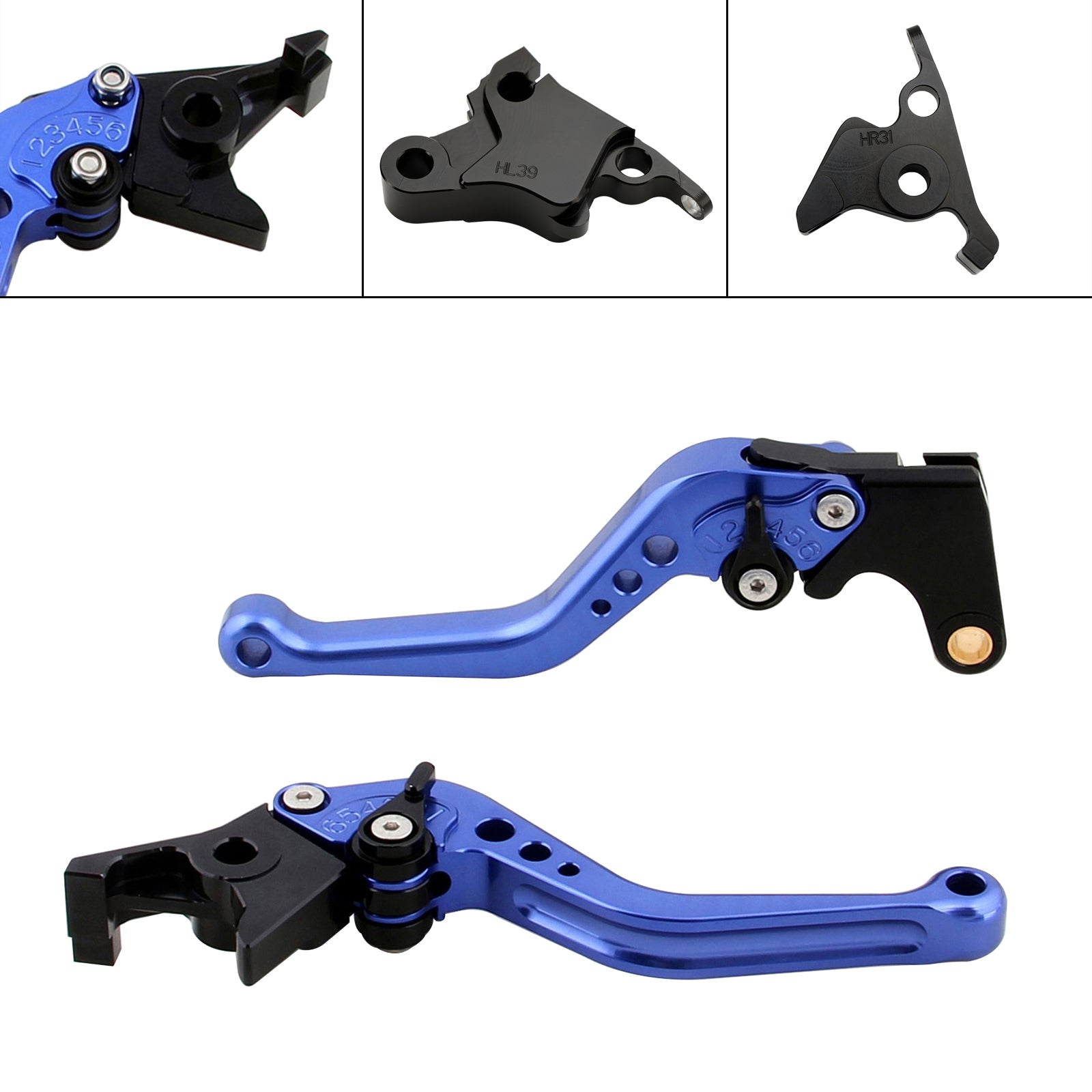 Nouveau levier de frein d'embrayage court adapté pour CFMOTO 450SS 450SR 21-23 450NK 23-24