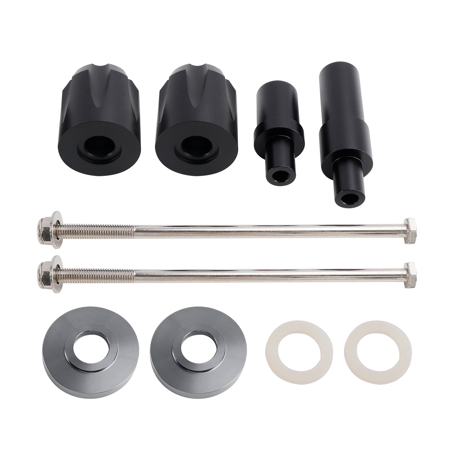 2017-2023 Kawasaki Ninja 650 Cnc Anti-Crash Frame Sliders Protector Gold Black