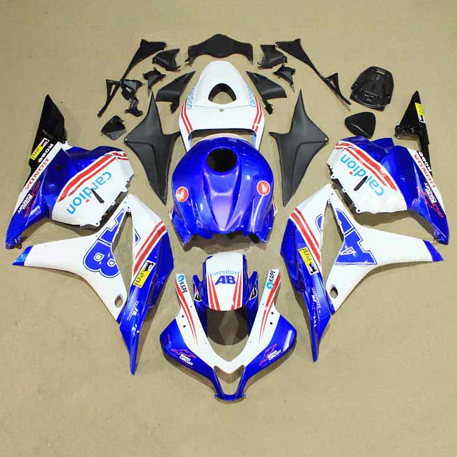 2009-2012 Honda CBR600RR F5 Fairing Kit Bodywork Plastic ABS