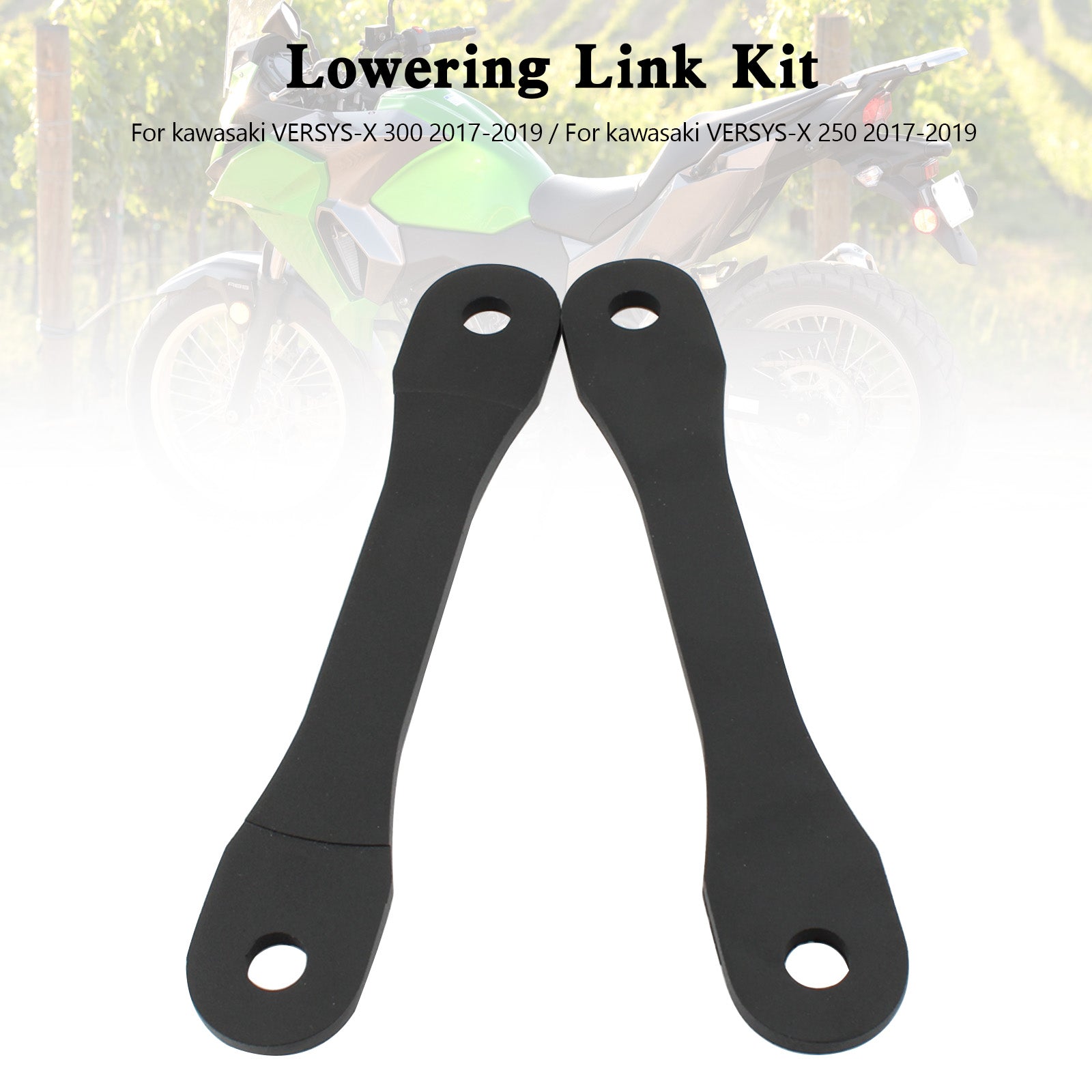 Kit de link de abaixamento ajustável para Kawasaki Versys-X 300 250 2017-2019