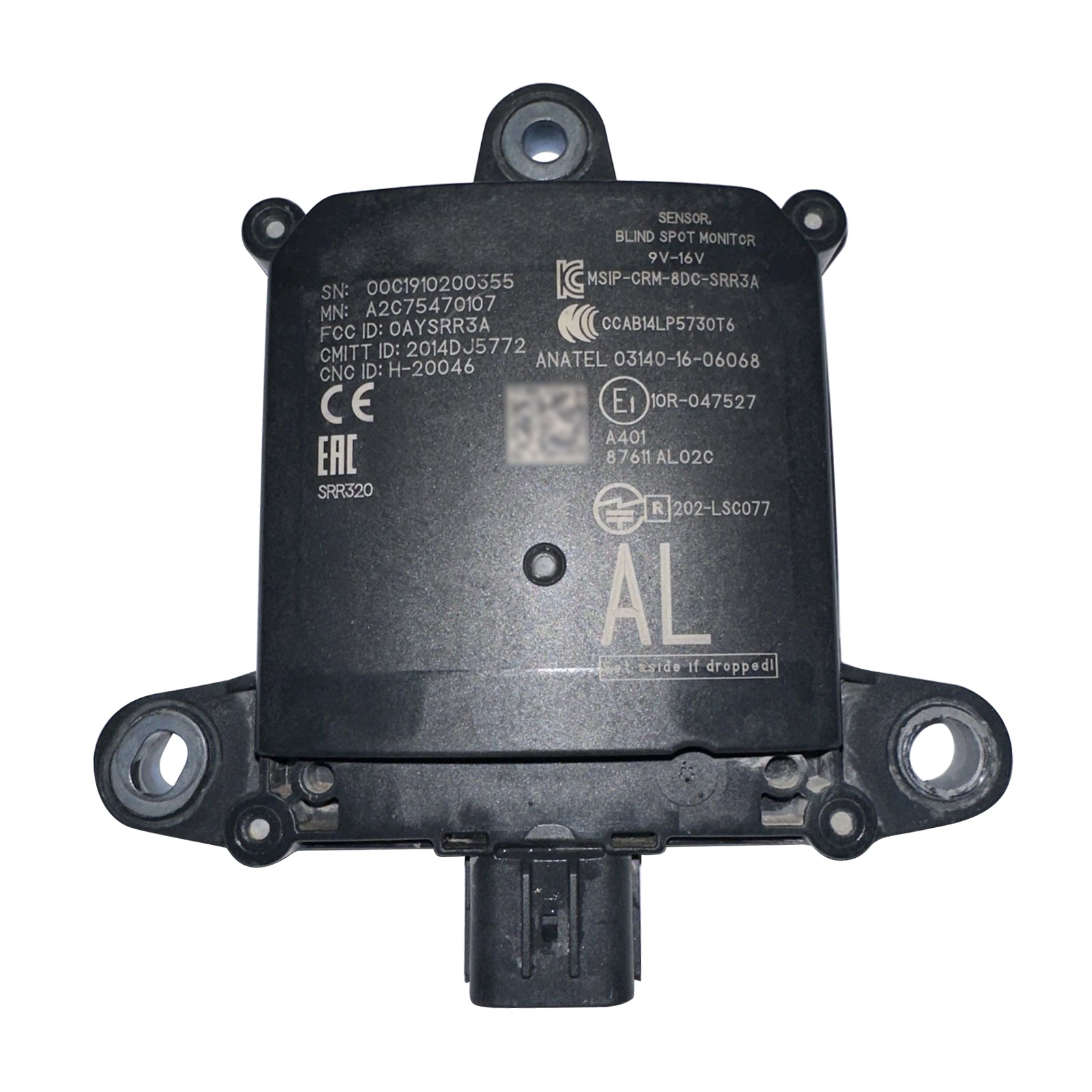 Rear Blind Spot Radar Sensor Module 87611-AL02C For Subaru Outback 2018-2019