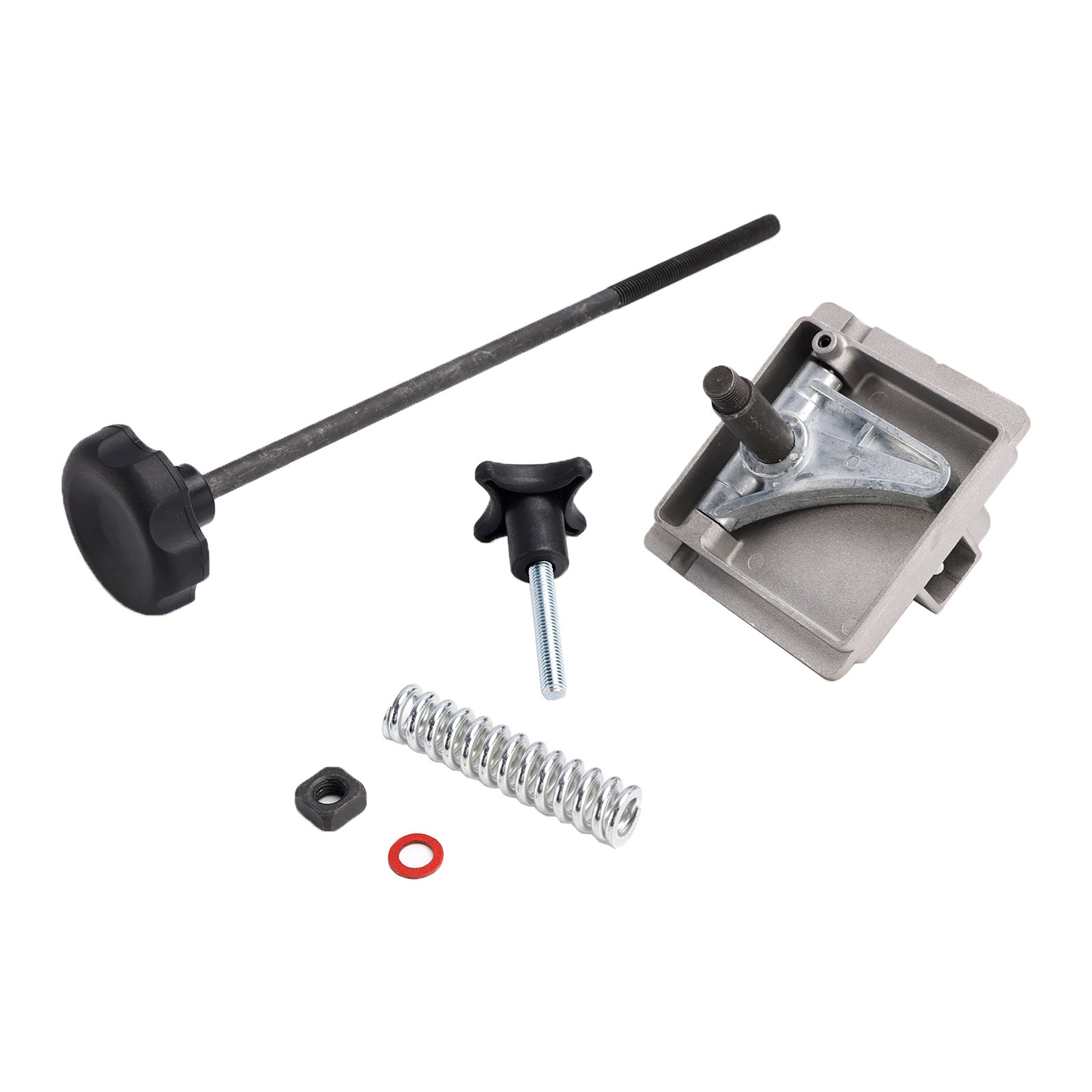 14" Conjunto de tensión de rueda superior de sierra de cinta con bisagra de hierro para Delta/Powermatic