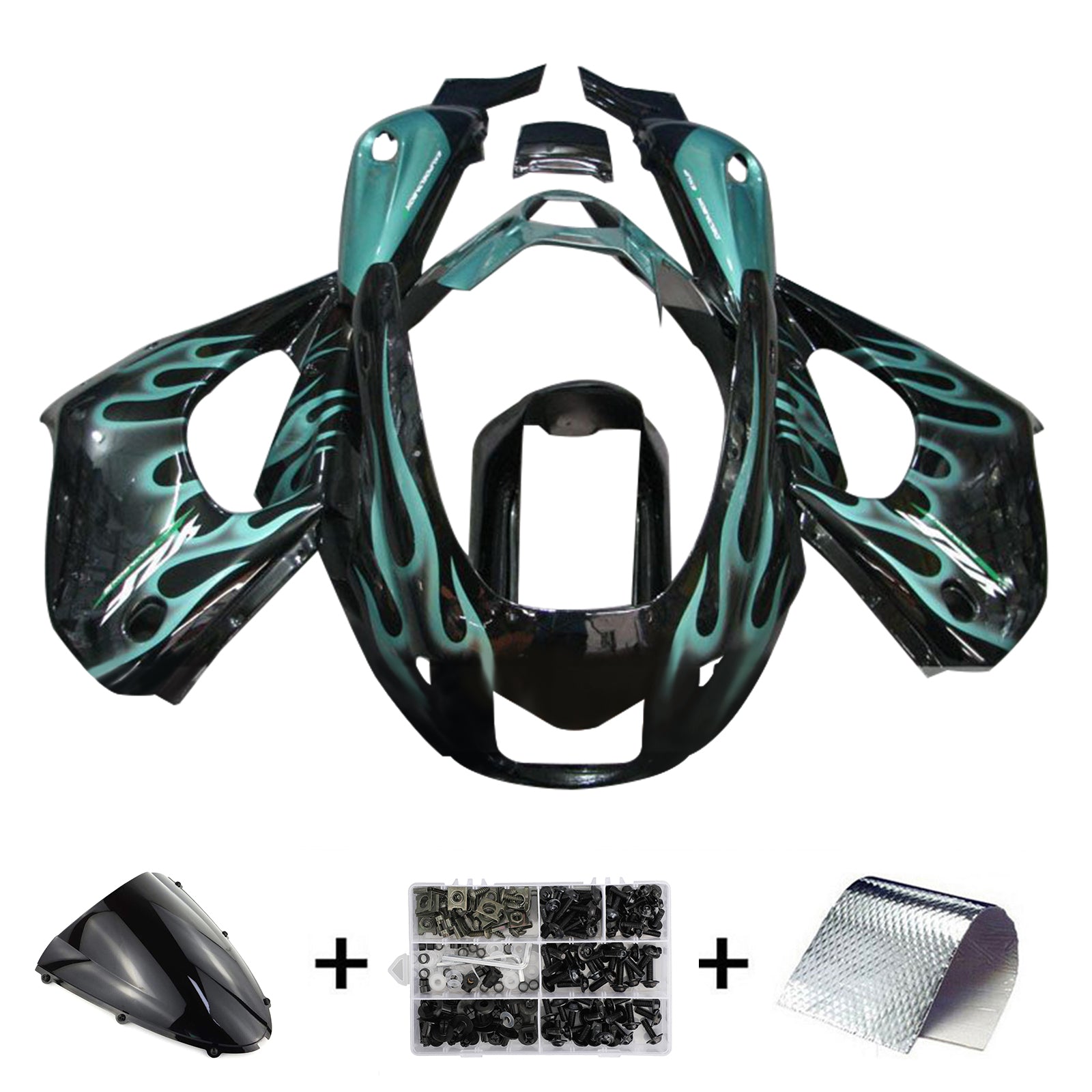 1997-2007 Yamaha yzf1000r Thunderace Injection Fairring Kit Bodywork Abs