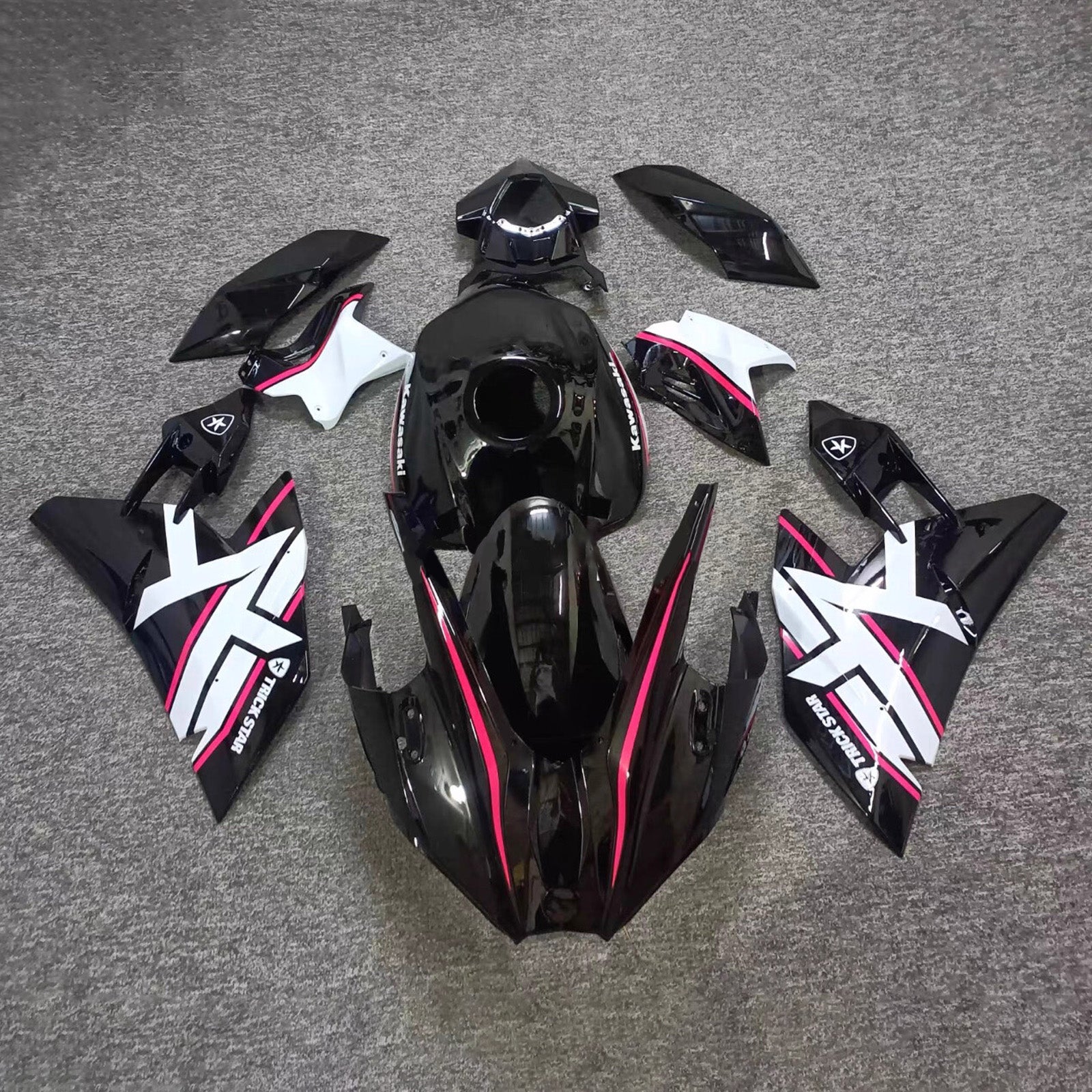 Kit carenatura iniezione Carrozzeria ABS adatto per Kawasaki Ninja H2 2015-2022
