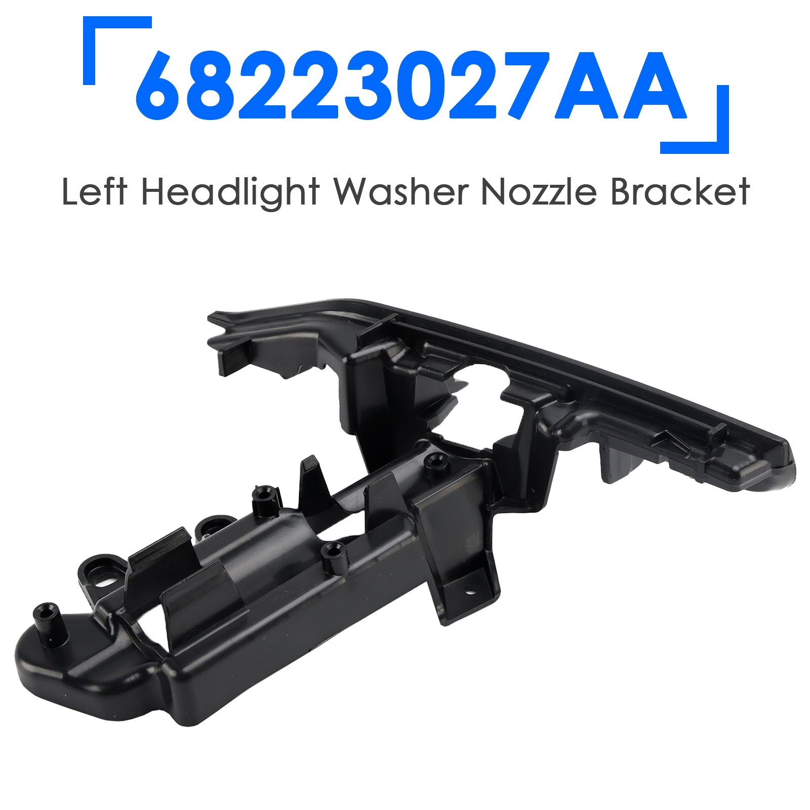 Left Headlight Washer Nozzle Bracket for Jeep Grand Cherokee 14-17 68223027AA