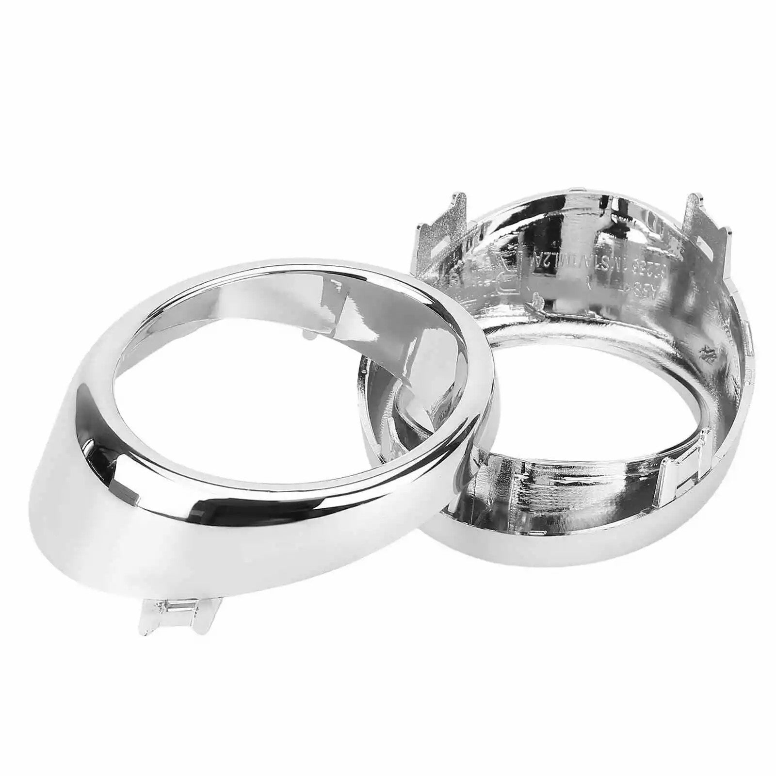 2 st främre stötfångarens dimljusram vänster & Höger för Infiniti G25 G37 M56 M37