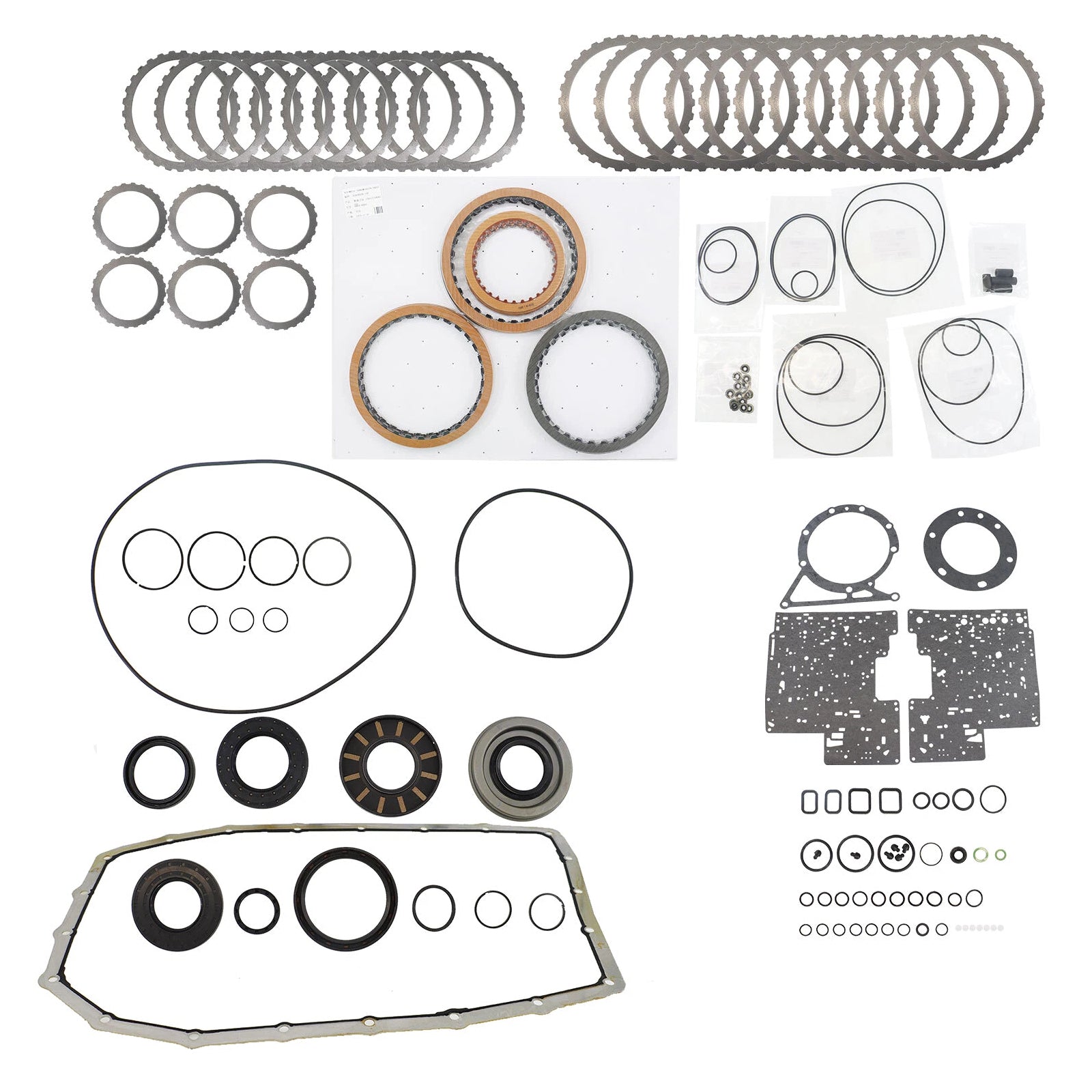 2012-2014 BT-50 2.1L 2,5L 3.0L 3.2L 6R80 Auto Transmission Master Rebuild Kit Plaques d'embrayage