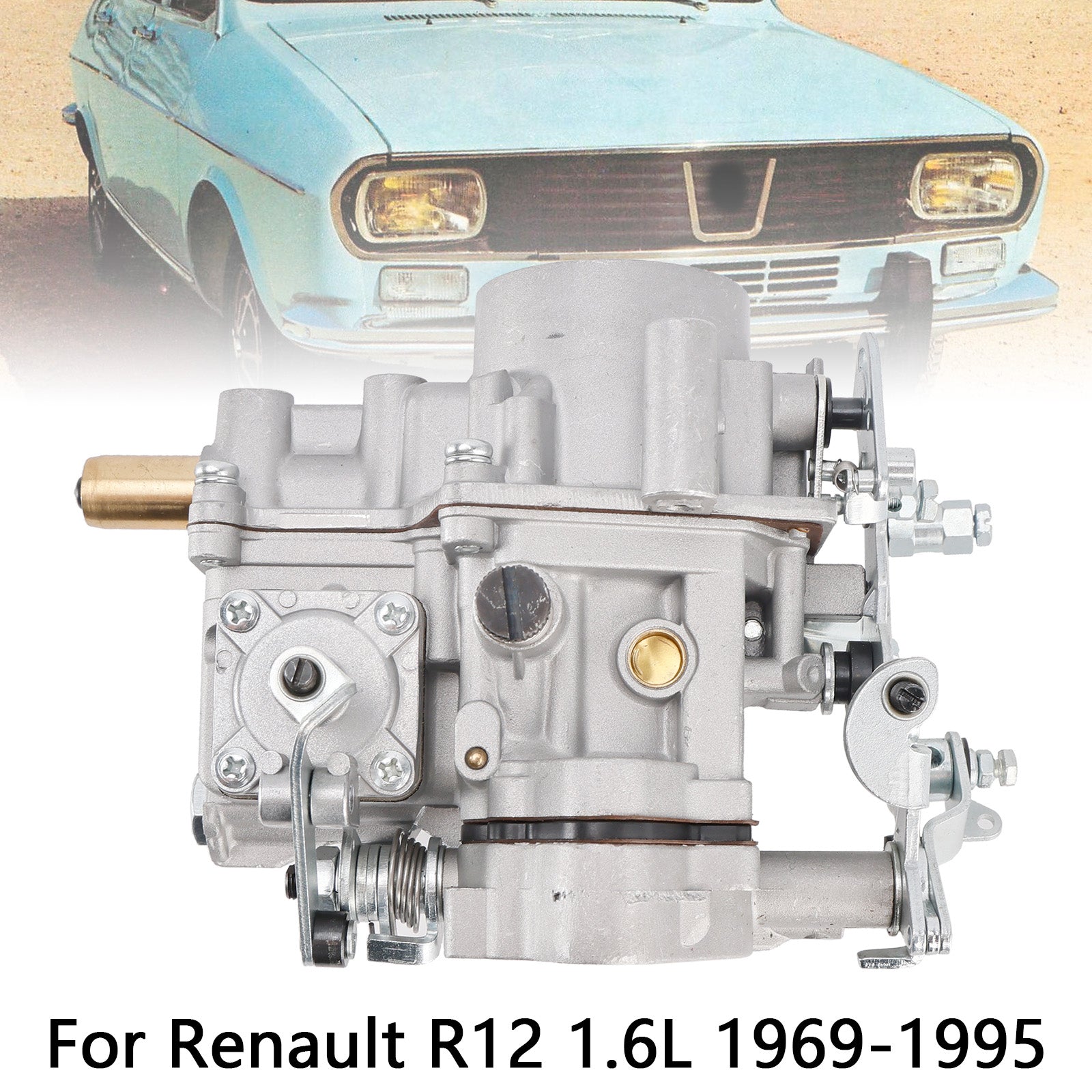 1969-1995 Renault R12 1.6L Carburador frontal 14186001