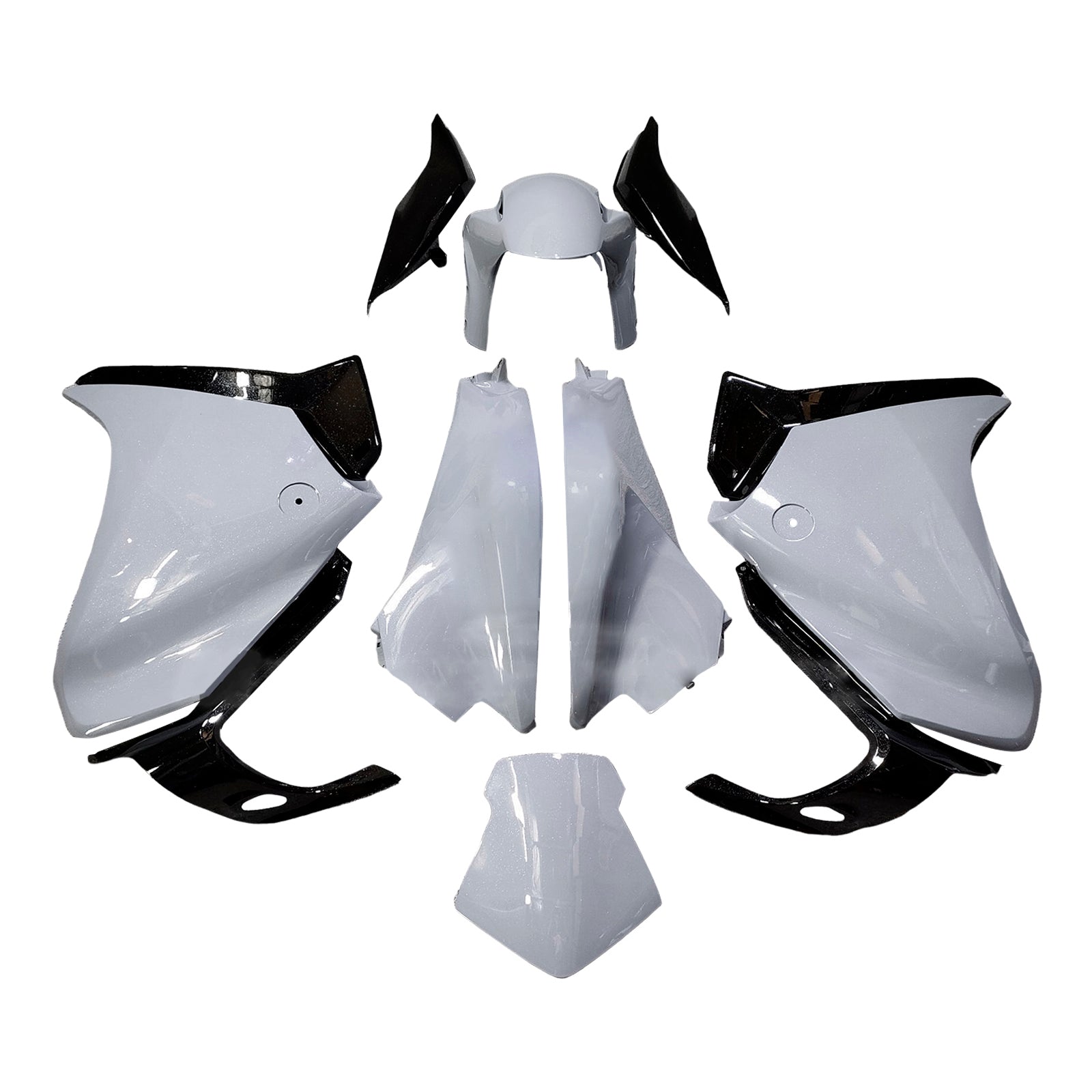 Kit de carenado de inyección carrocería plástico ABS para Honda VFR1200 2010-2013