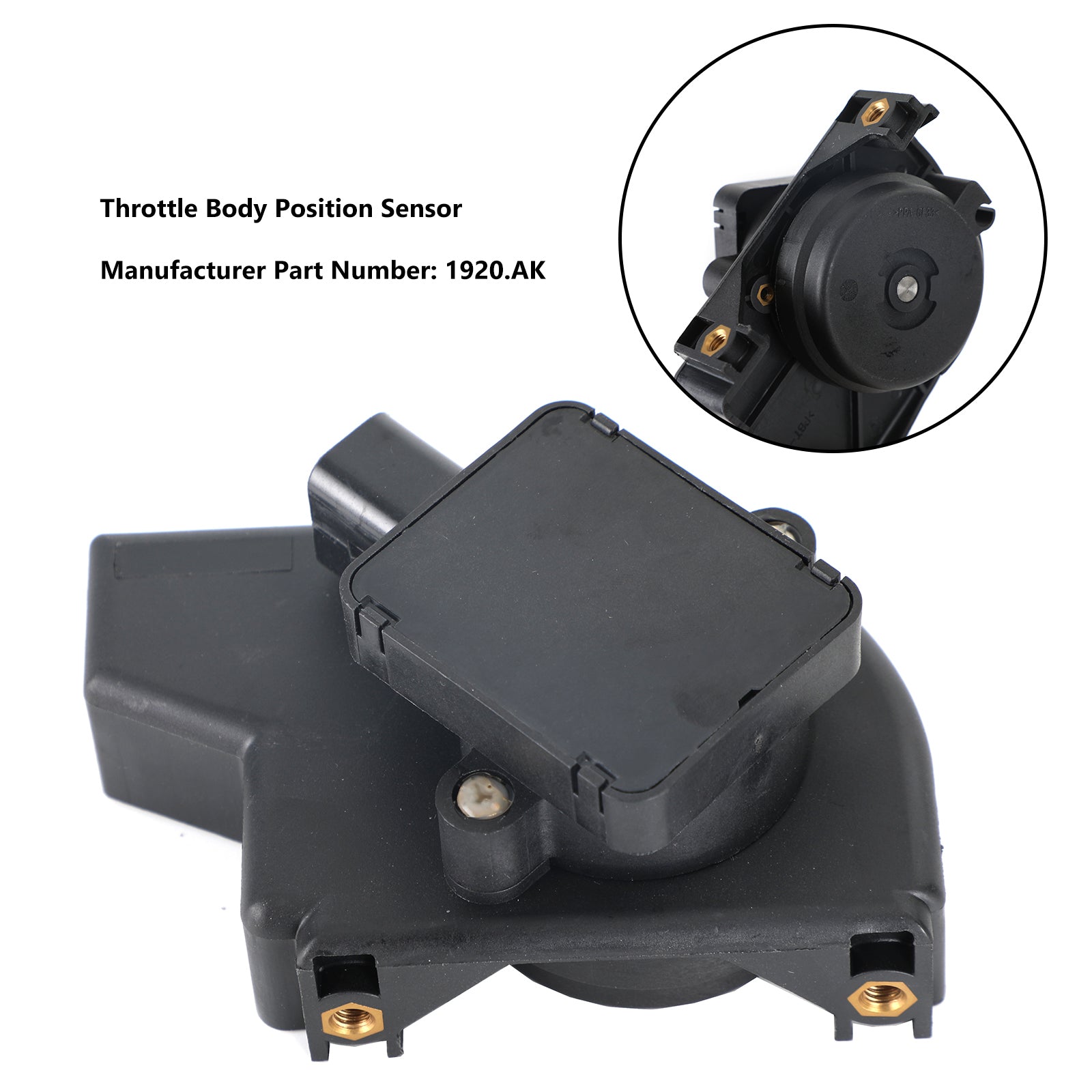 Capteur de Position du corps de papillon TPS 9643365680 pour Peugeot citroën Fiat Suzuki