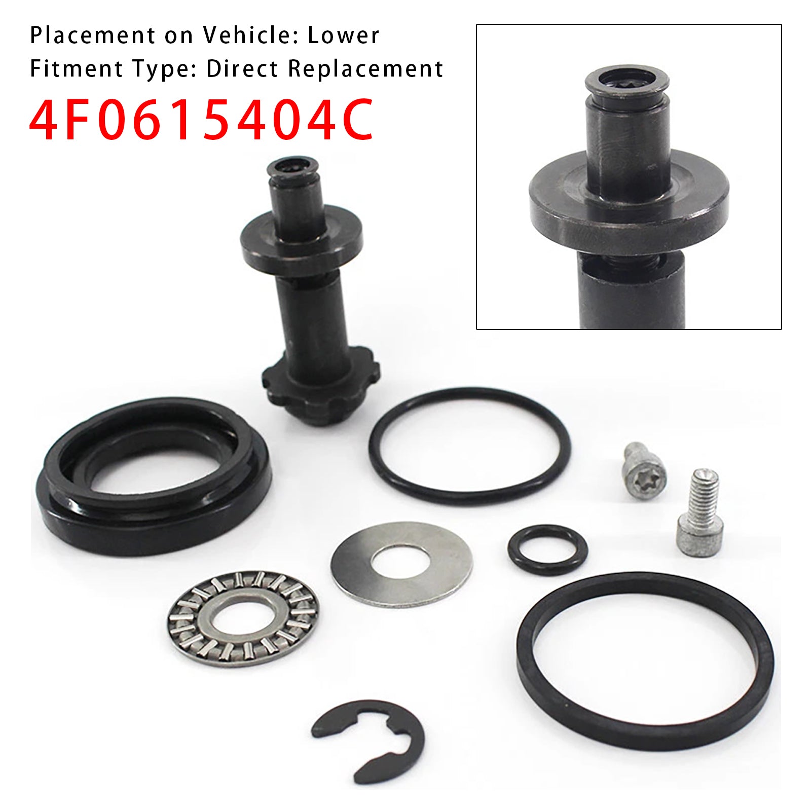 Kit de réparation de moteur d'étrier de frein arrière de stationnement Torx 6, pour Audi VW Passat 32332082