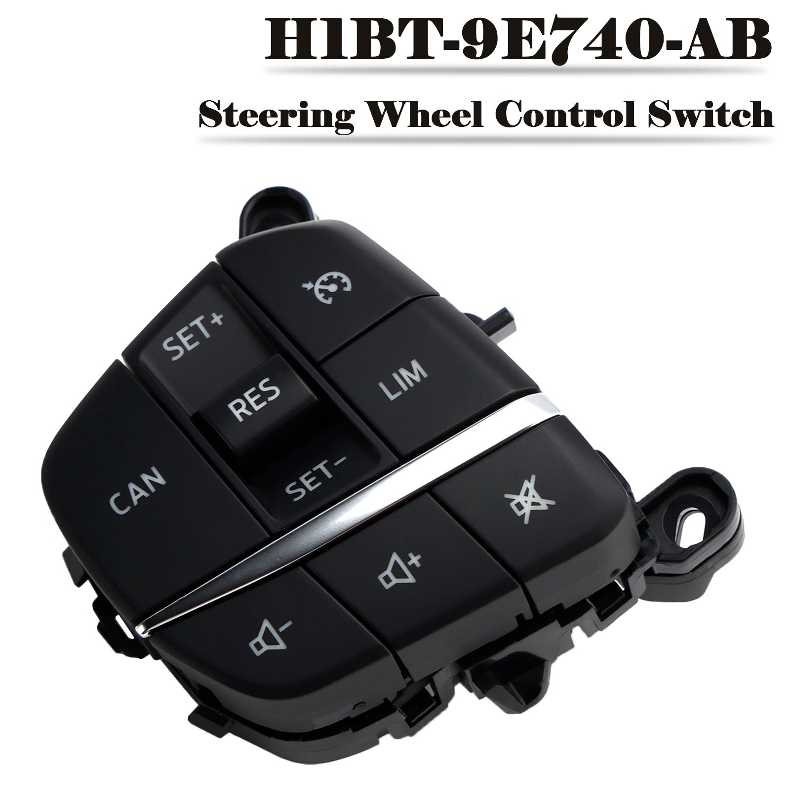 Steering Wheel Control Switch for Ford Focus Fiesta H1BT-9E740-AB 2127976