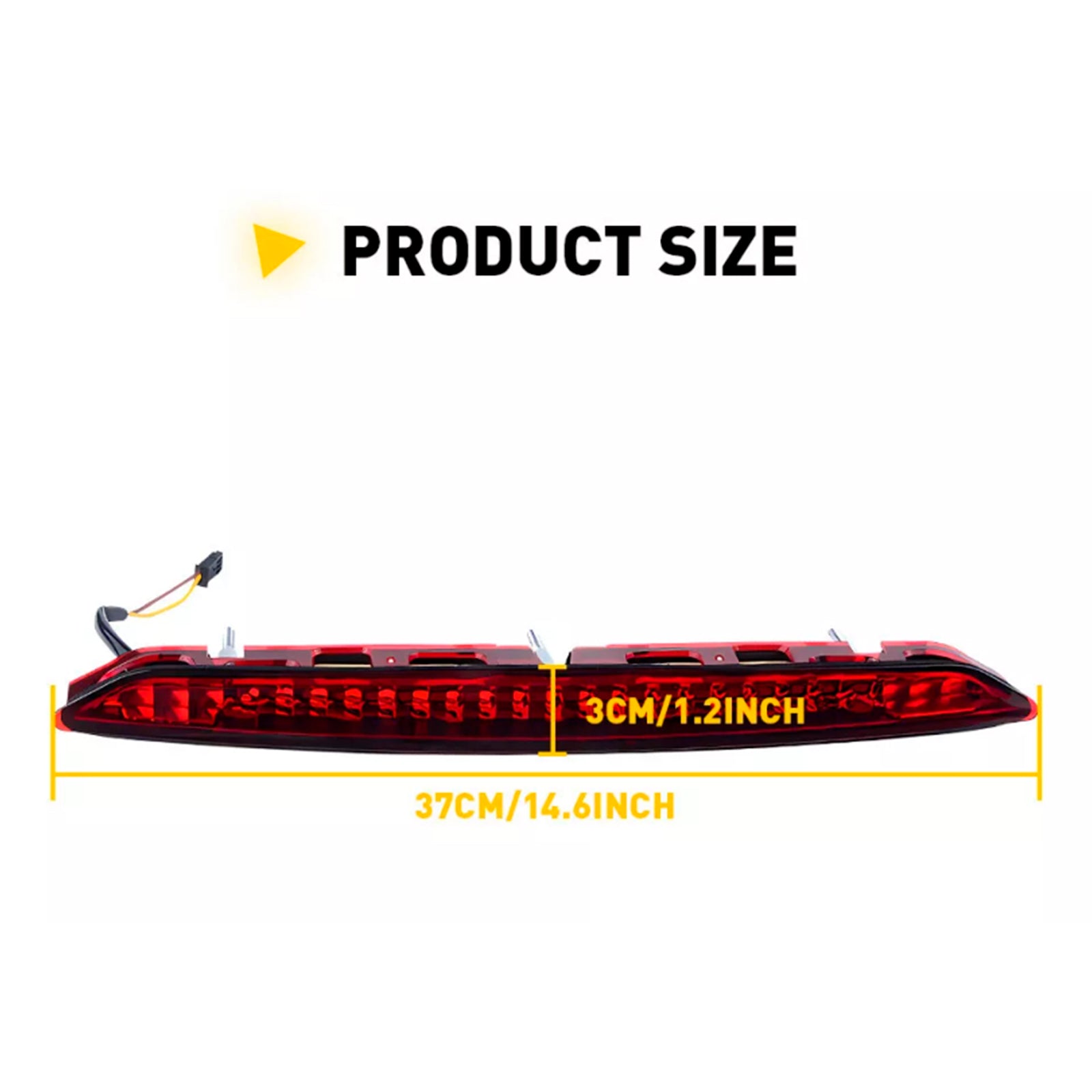 Rött tredje bromsljus Stoppljus Baklucka baklucka för BMW Z4 E85 2002-2008