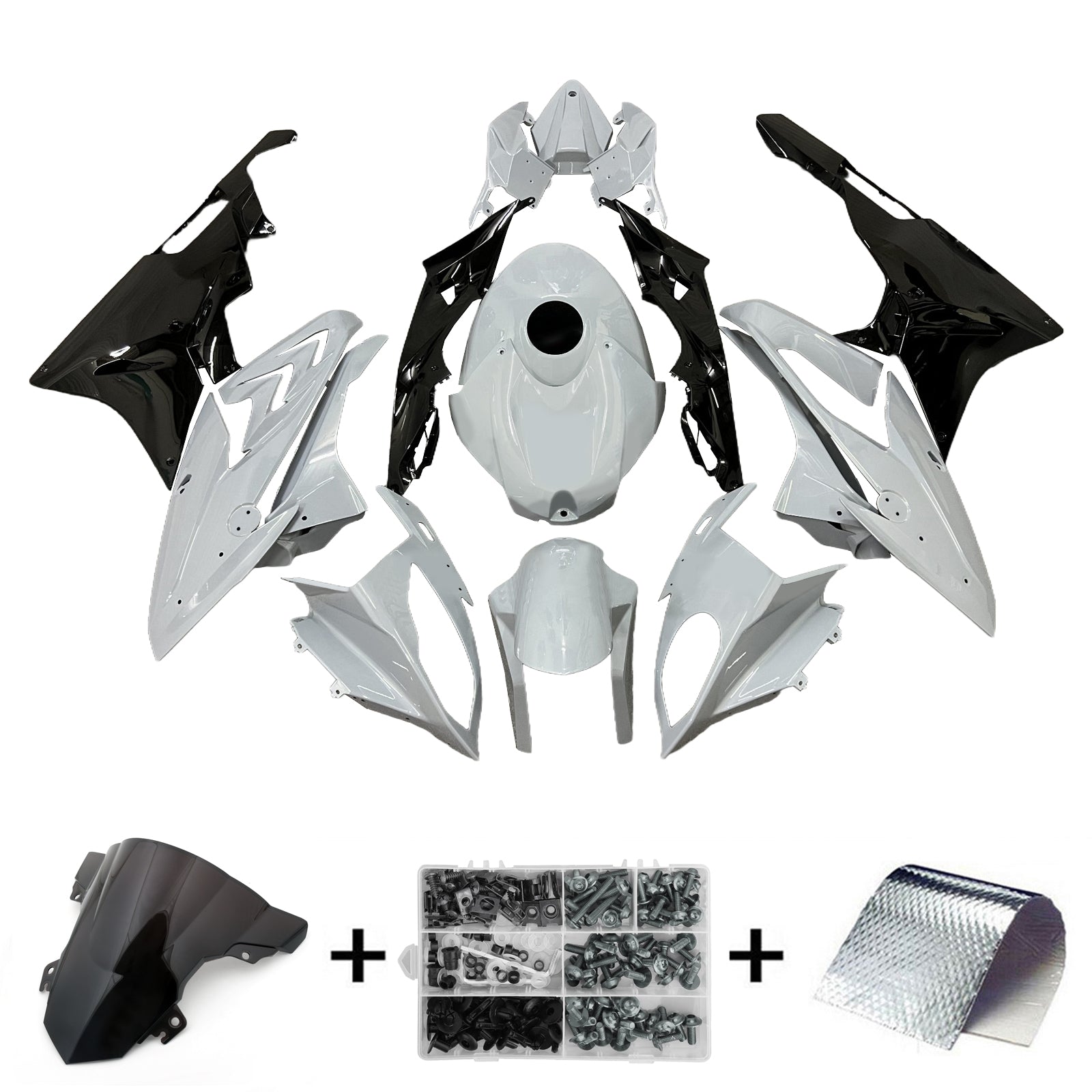 2015-2016 BMW S1000RR vstrekovacia kapotážová súprava Kodework plast ABS