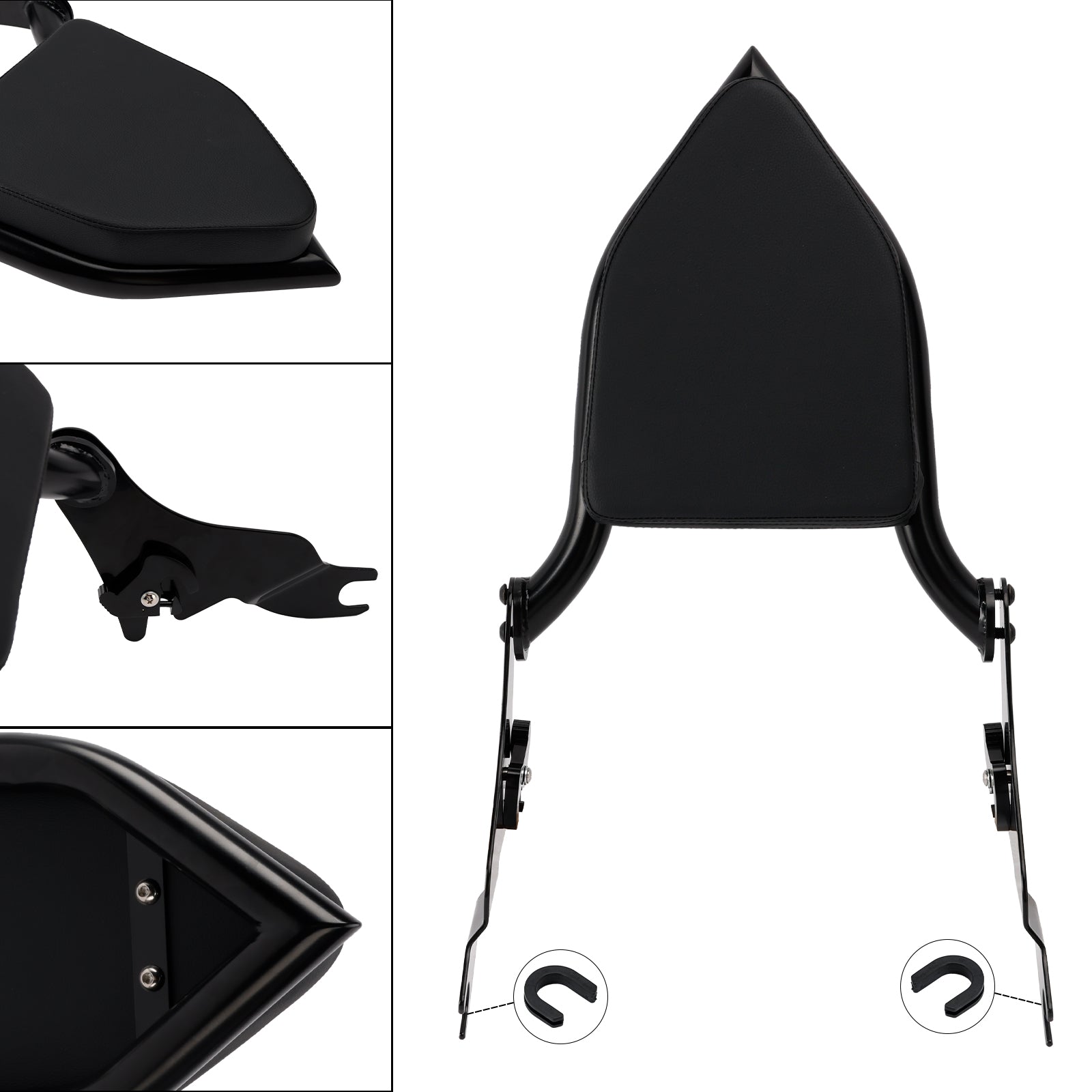 2000-2001, 2009, 2024CVO ROAD GLIDE FLTRSE Respaldo de barra Sissy para pasajero