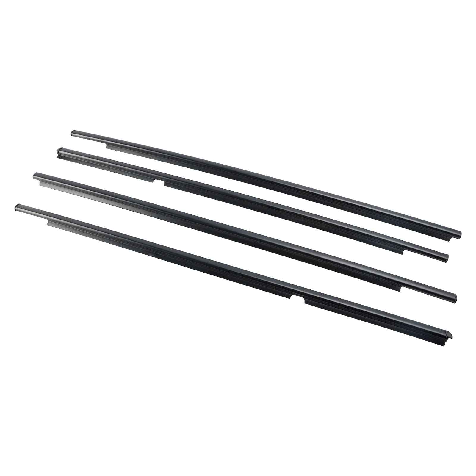 2005-2010 TOYOTA VITZ 4PCS PORTA EXTERIDO VIDRO MOLFULAÇÃO DE WEATHERTRIP 68160-52110