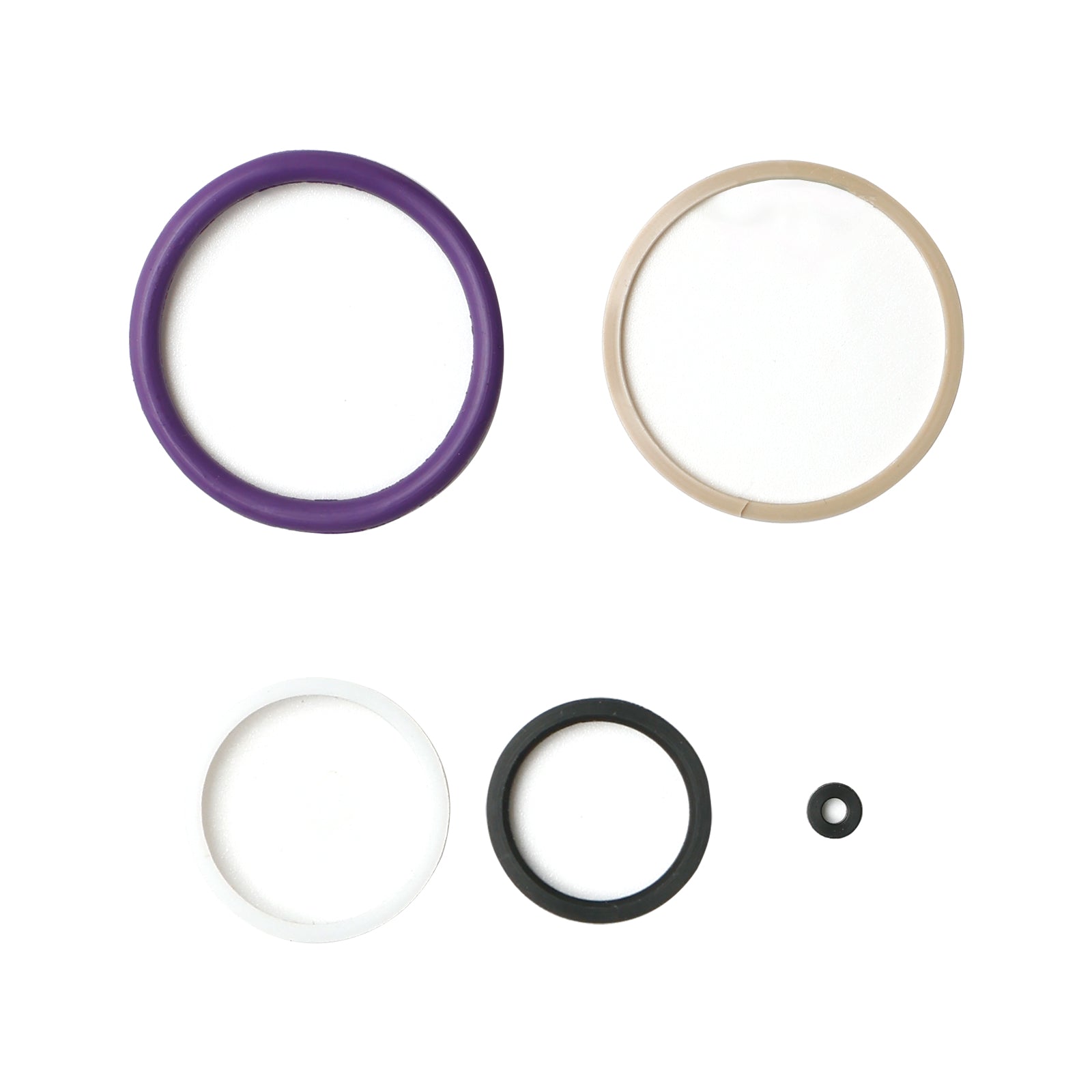 Kit de junta tórica de sellado de inyectores de combustible de 6 uds compatible con Caterpillar C7 compatible con CAT C7 interno