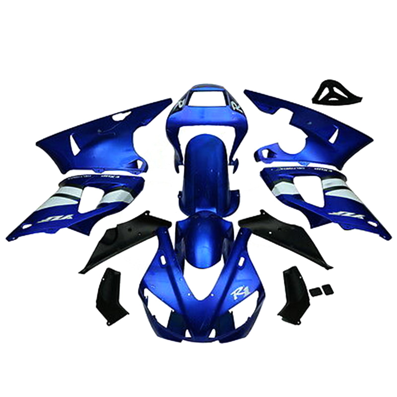 1998-1999 Yamaha YZF-R1 YZF R1 Amotopart Bodywork Abs Plastic Fairing Kit Sploy New #15