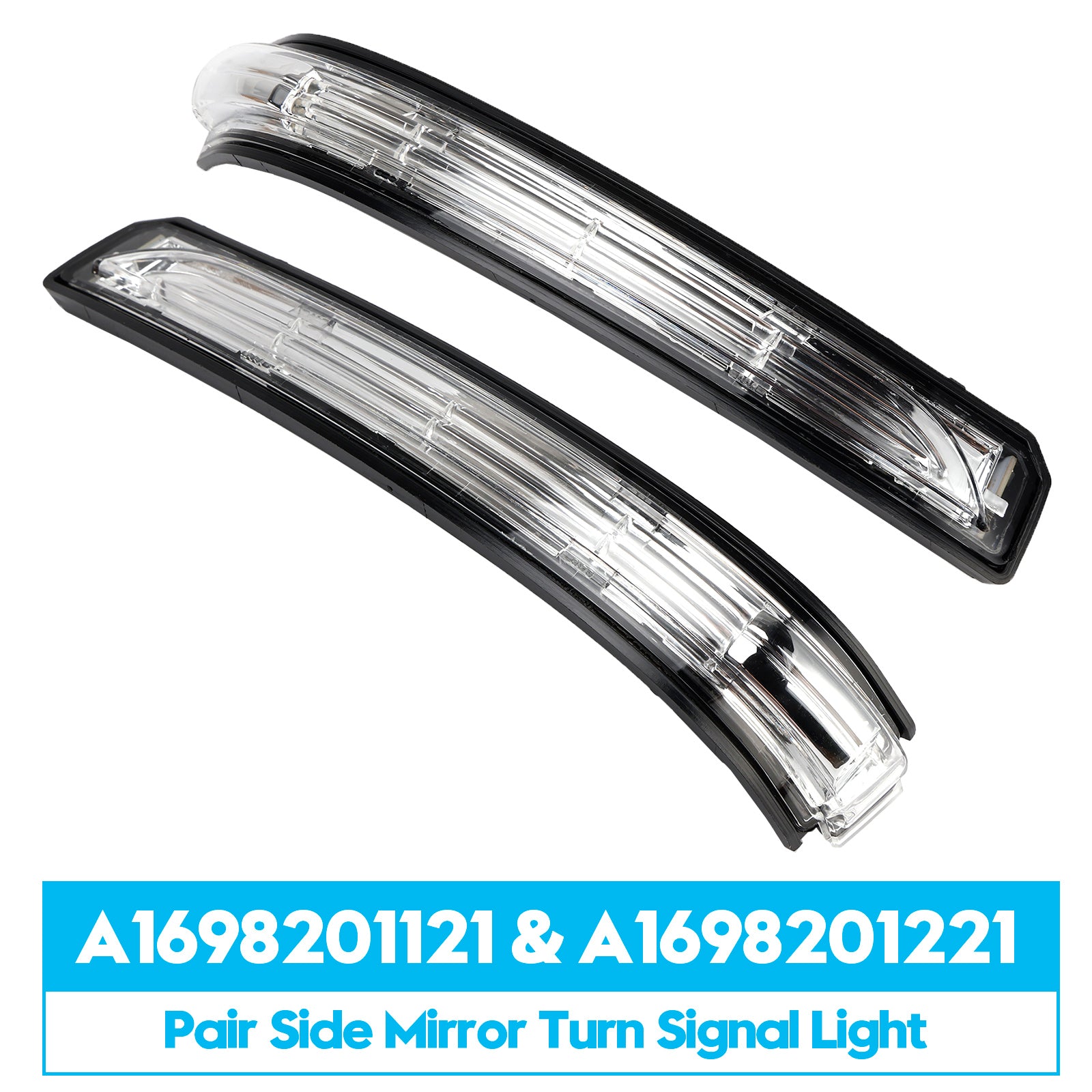 Pair Side Mirror Turn Signal Light for Mercedes-Benz A-Class W169 B-Class W245