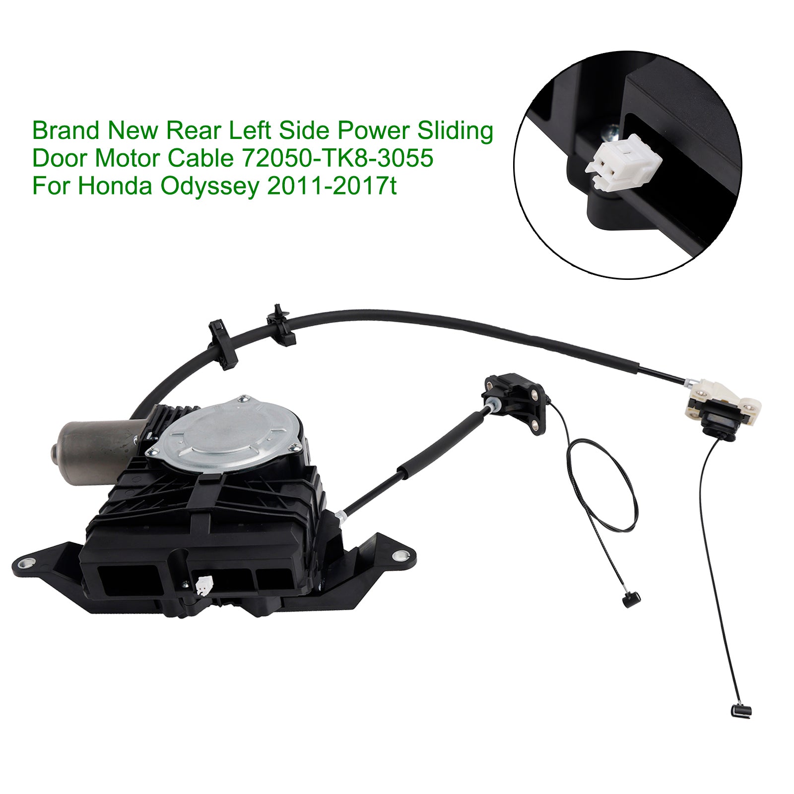 2011-2017 Honda Odyssey bak vänster sida Power skjutdörr Motorkabel 72050-TK8-3055