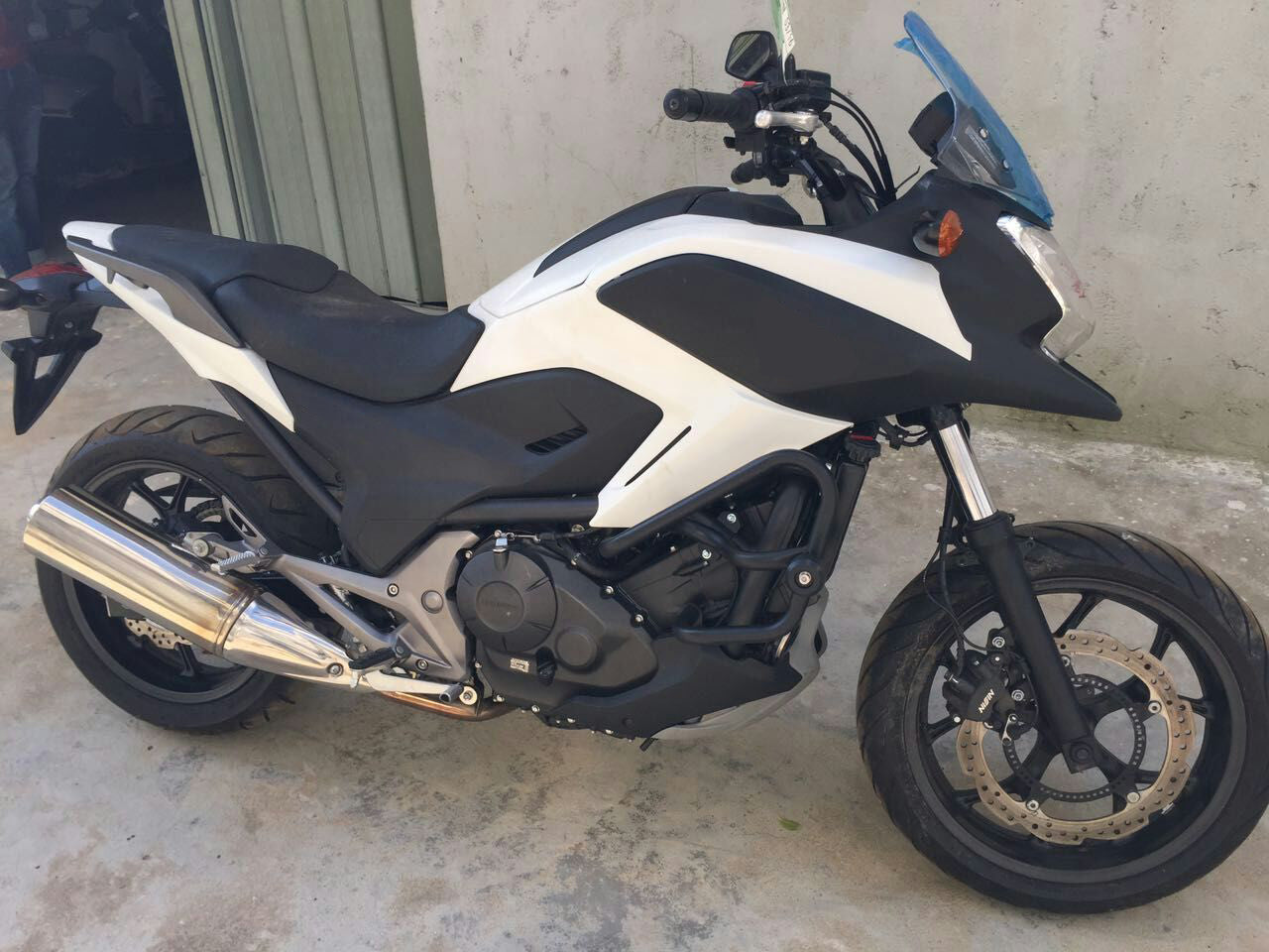 2012-2016 Honda NC750X NC750S NC700X NC700S Protección de la barra de choque del protector del motor