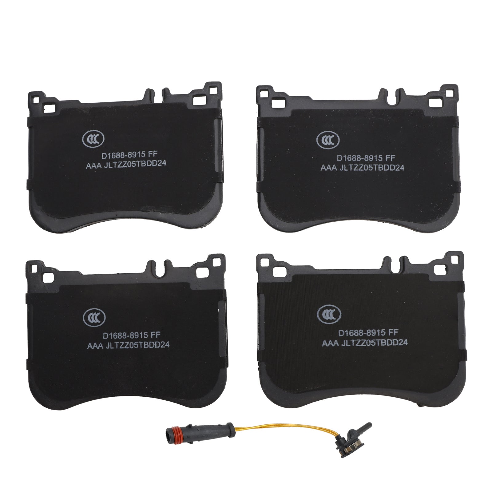 A22242166 00 Front Brake Pads With Wear Sensor For Mercedes-Benz W222 S-Class AMG Lines Excluding S500 & S63