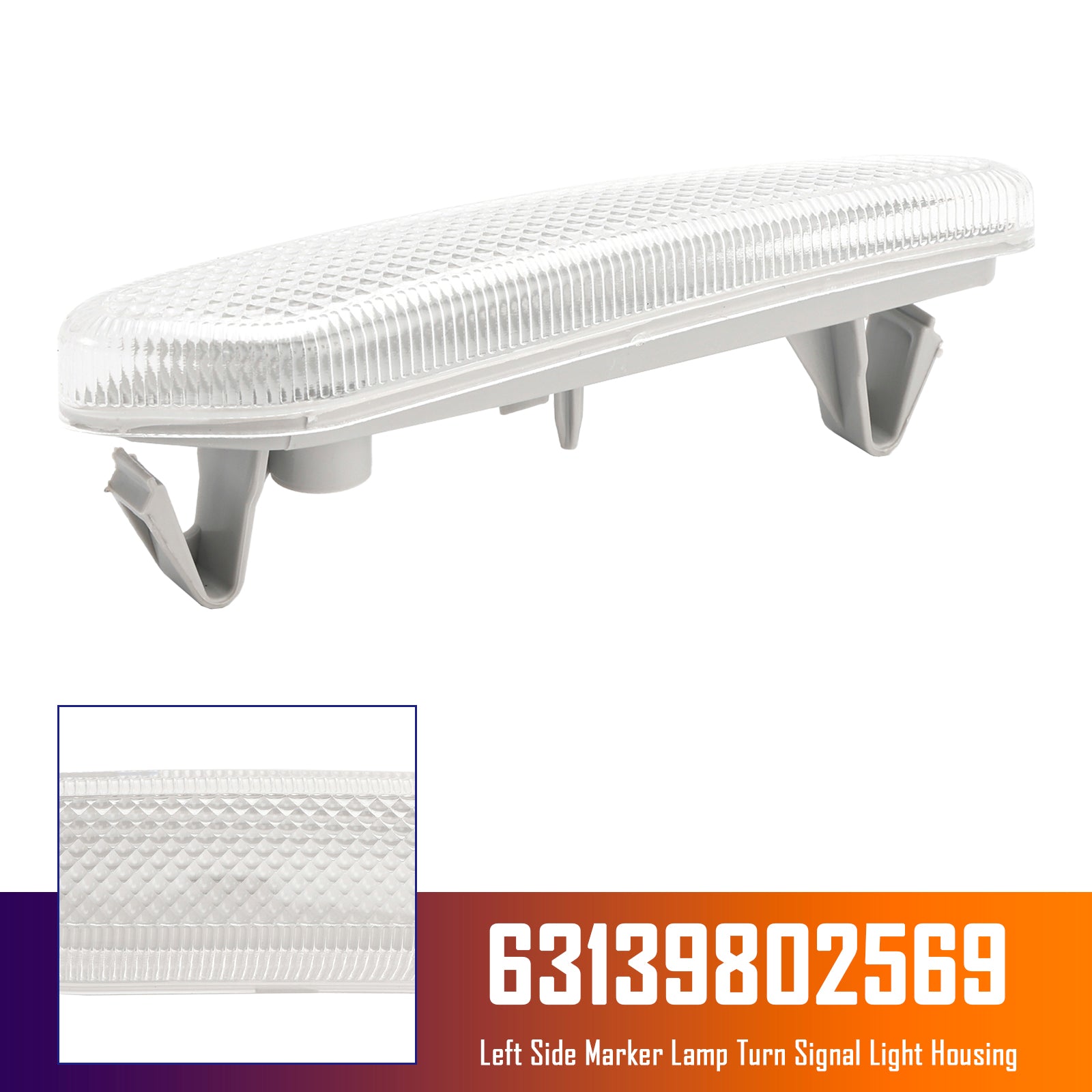 2010-2017 Mini R60 Countryman R61 PACEMAN VÄNSTER SIDE Markör Lamp Turn Signal Light Housing