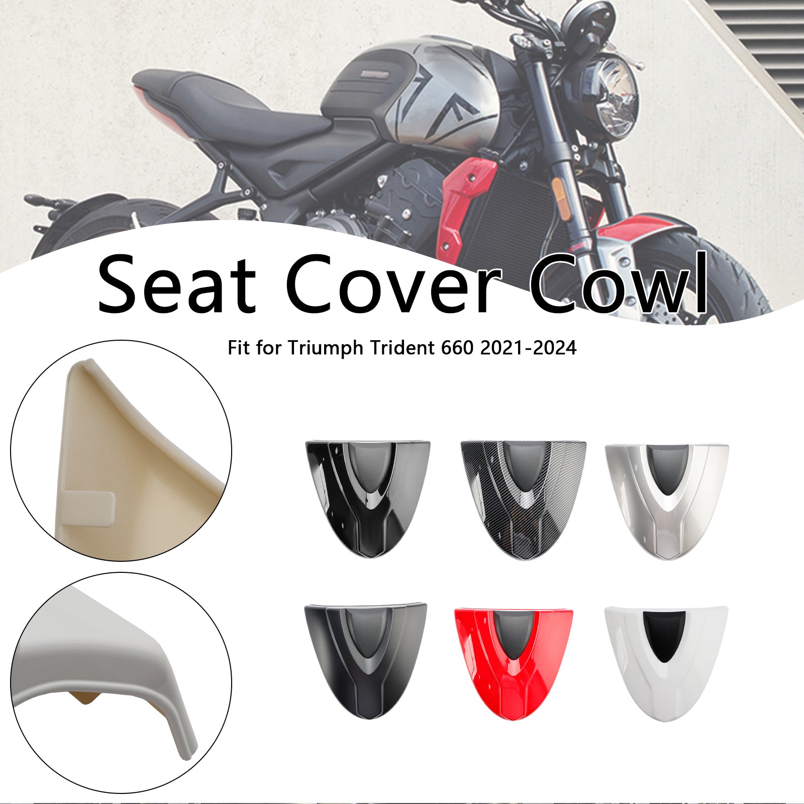 2021-2024 TRIDENT 660 HAME BACE SETE STEV Fairing Cowl