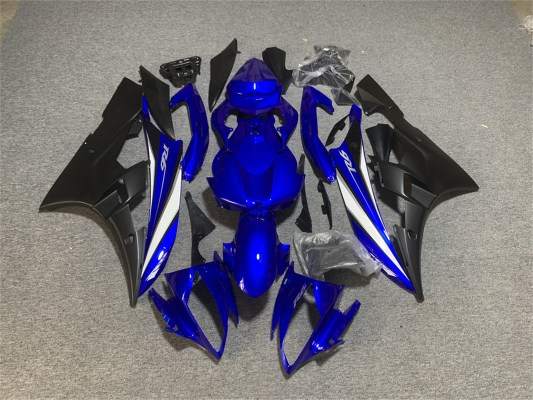 2006-2007 YAMAHA YZF 600 R6 Injektionsmässa kit Kroppsarbete Plast ABS #158