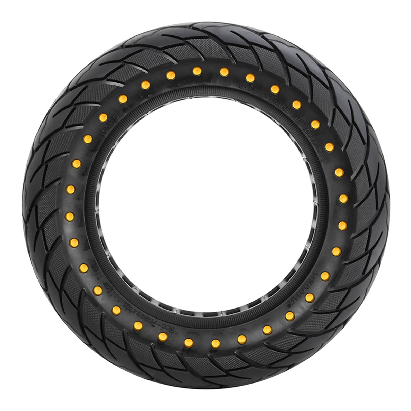 10x2.5 Rubber Solid Tire 60/70-6.5 for KUGOO M4 Honeycomb Tyre Replace