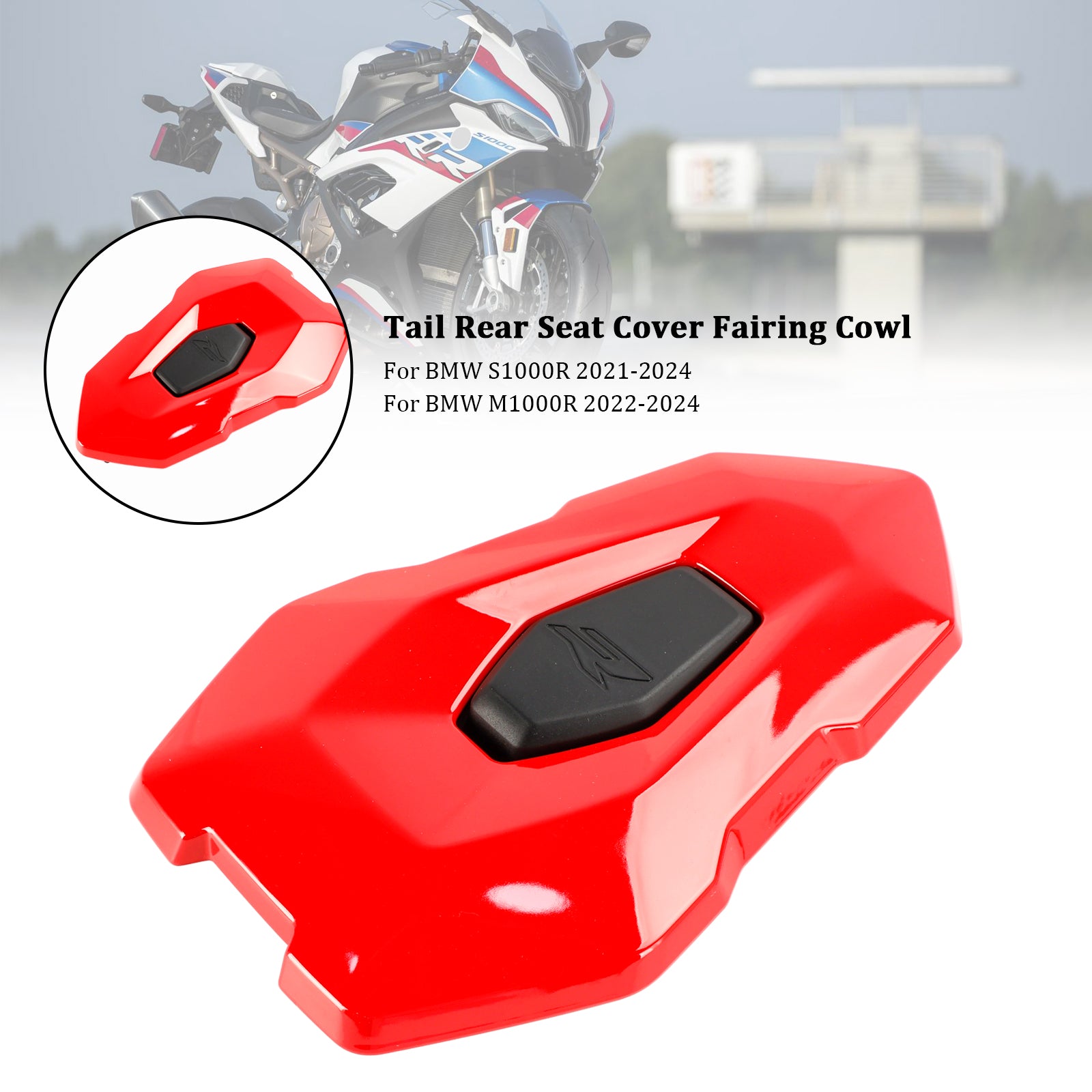 2021-2024 BMW S1000R 23-24 M1000R Couverture de siège arrière Capot de carénage