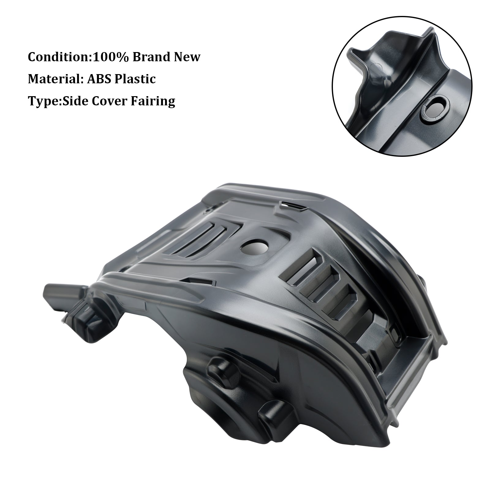 2023-2024 Honda CRF300 CRF300L SKIDPLATT Motorvakt Crack Plastic Plastic