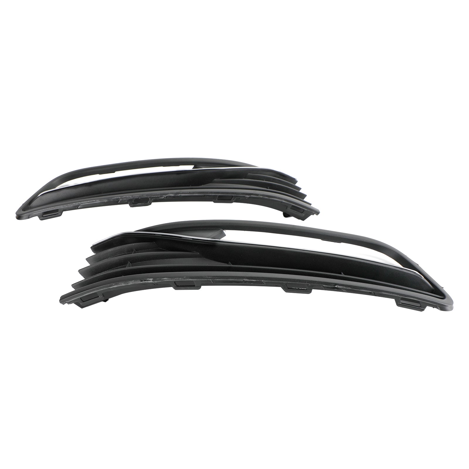 Par Front Bumper Fog Light Cover Grill Grille Fit VW Polo 6R 2014 2015 2016 2017 Bil Accessorie