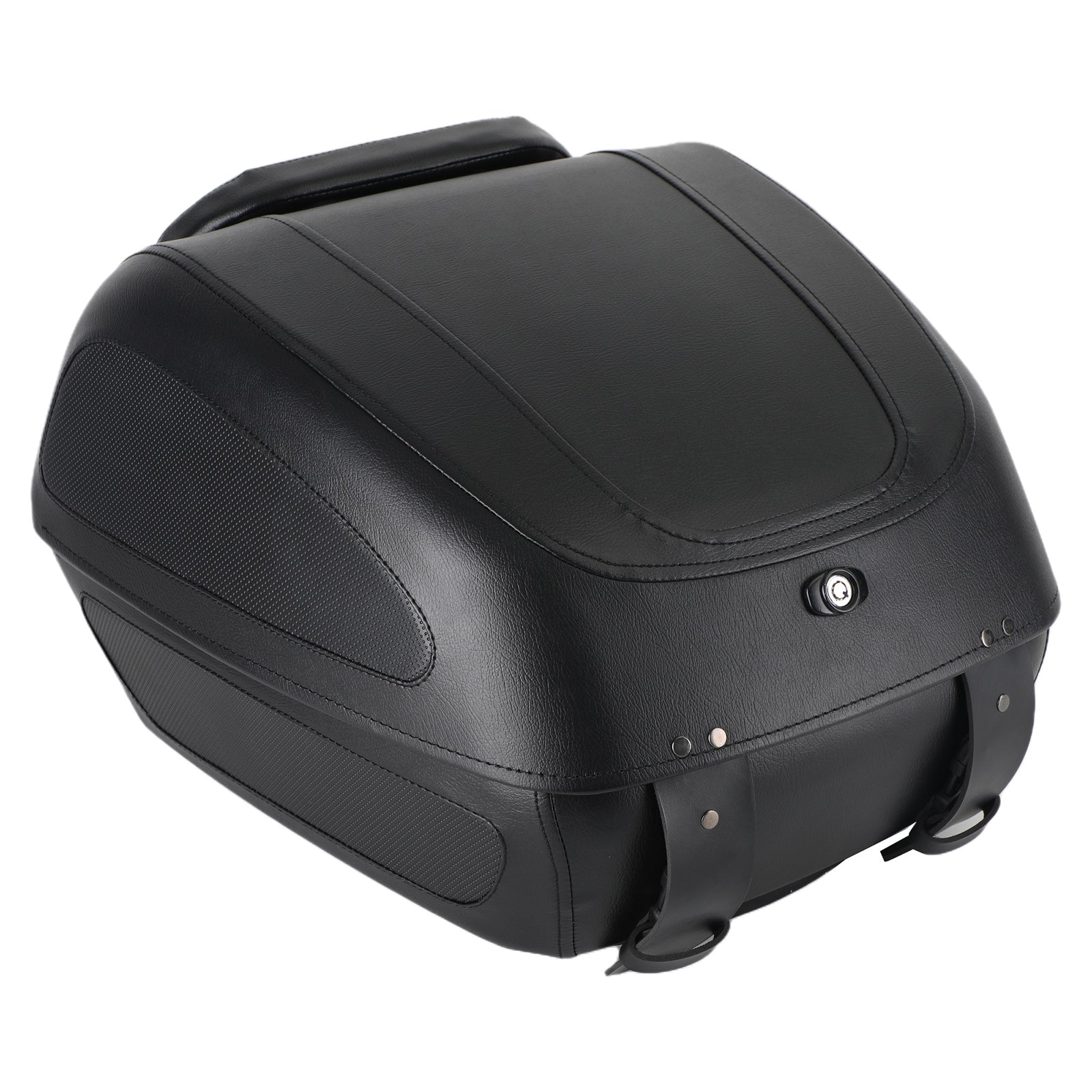 Motorbox Motorfiets/fietsbagage/helm -achteropslag met plaat en toetsen