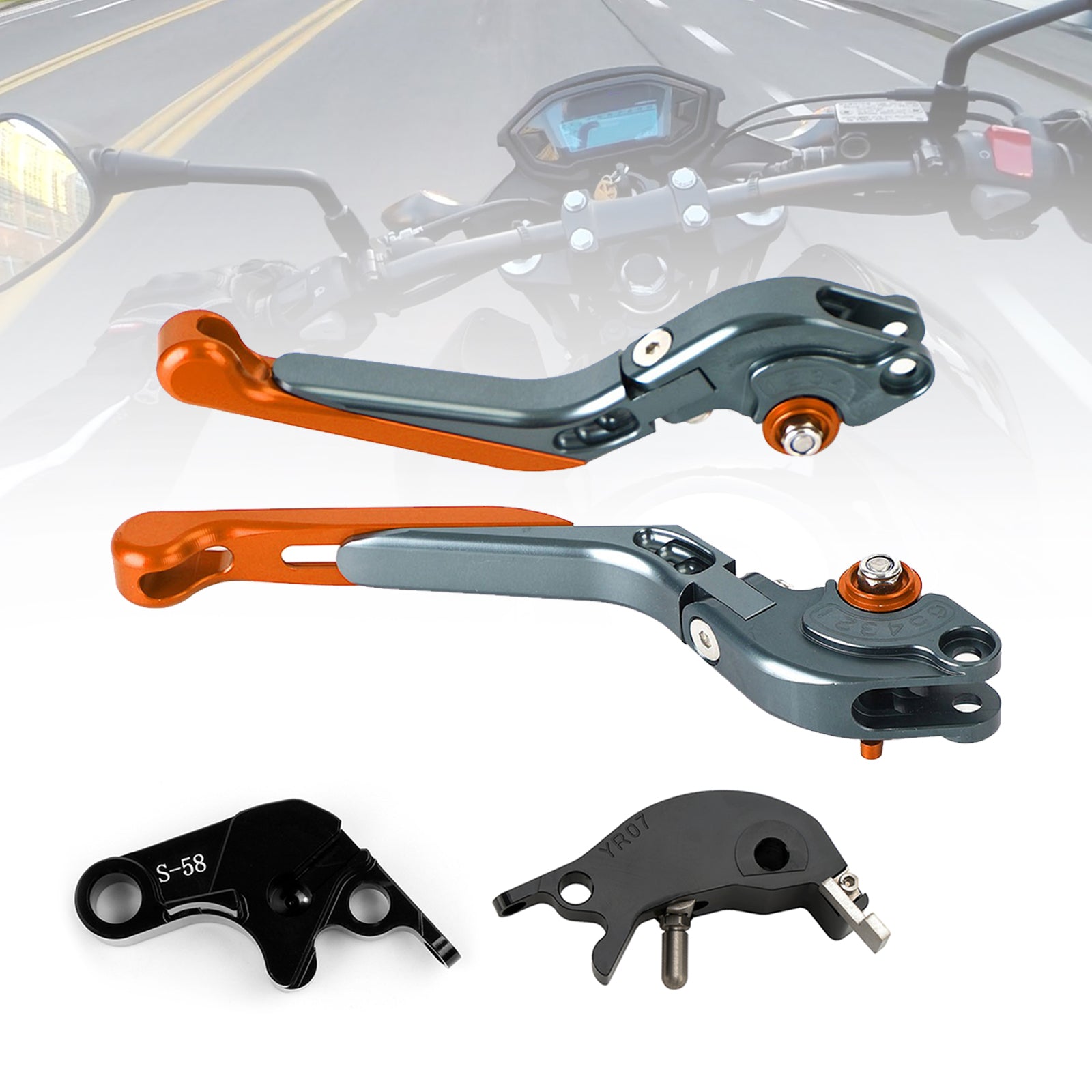 2022-2023 YAMAHA YZF R7 MT-10/SP FZ-10/SP Palanca de freno de embrague ajustable